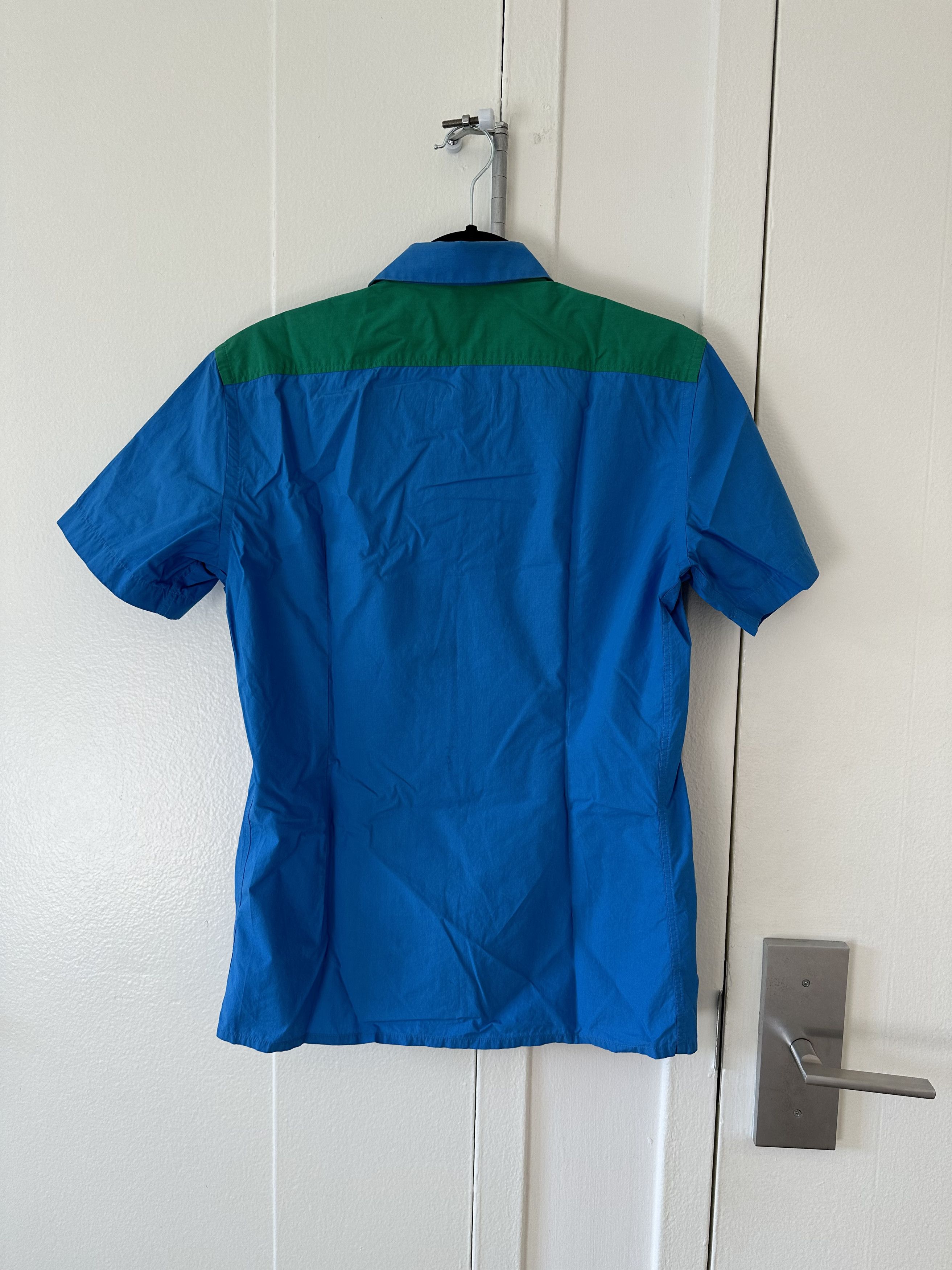 Raf Simons Raf Simons Colorblock Short Sleeve Button Up Shirt Size US S / EU 44-46 / 1 - 4 Thumbnail