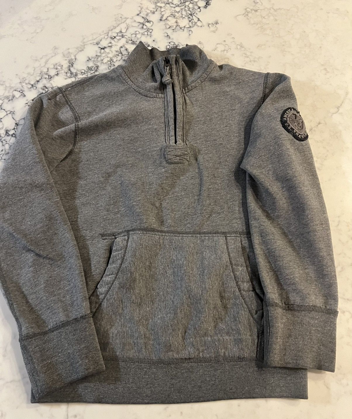 American Eagle Outfitters Vintage American Eagle Outfitters Grey Sweatshirt Medium Size US M / EU 48-50 / 2 - 1 Thumbnail