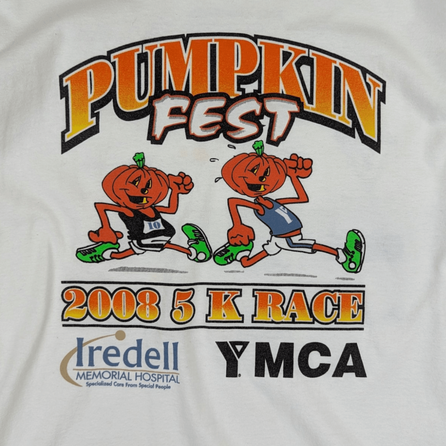 Gildan 2008 PUMPKIN FEST Run Marathon Long Sleeve T-Shirt Size US M / EU 48-50 / 2 - 5 Thumbnail