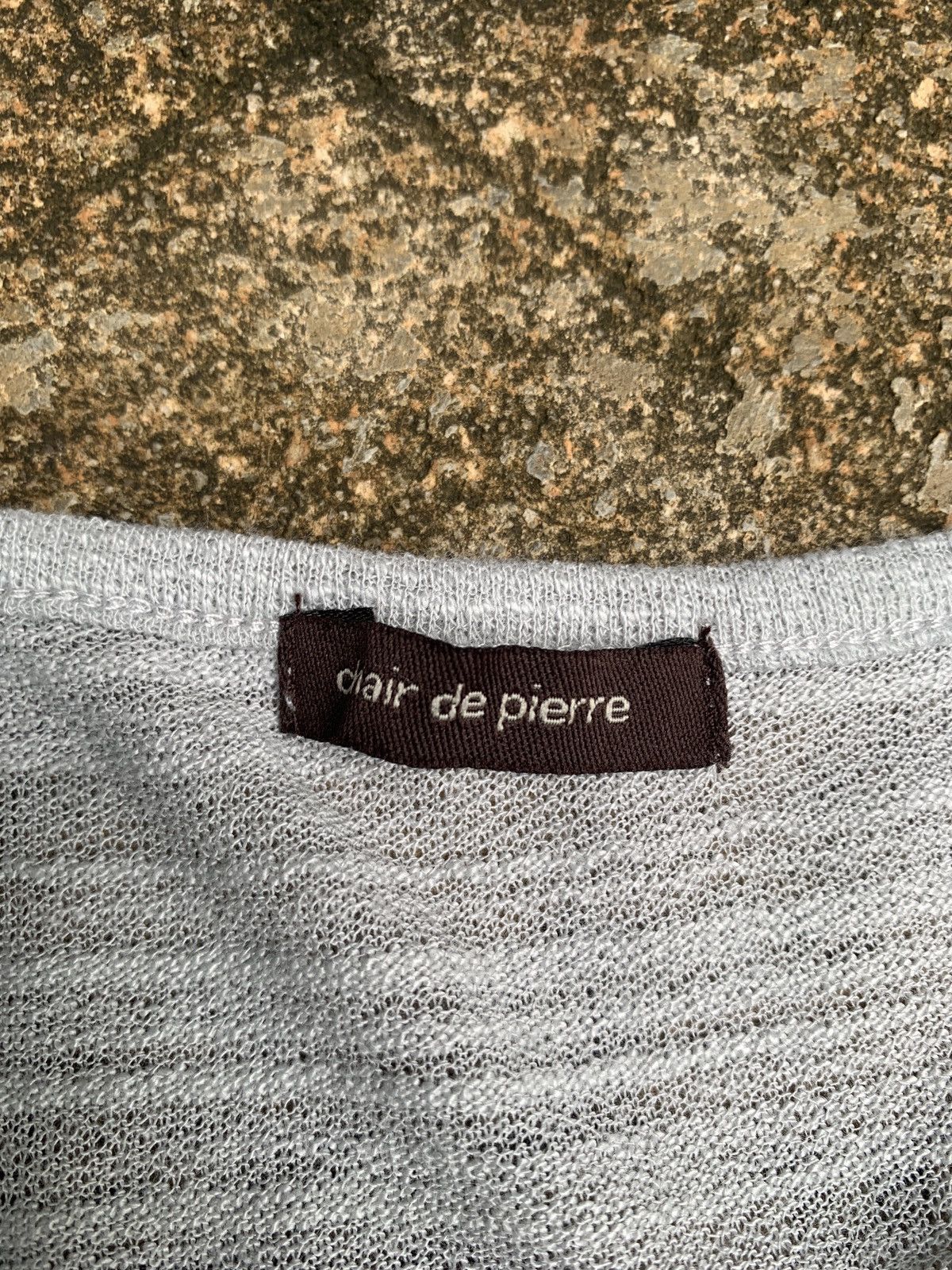 Japanese Brand 2000s chair de pierre Ruffle Trim Lace Cami Tank Mesh Top Size M / US 6-8 / IT 42-44 - 5 Thumbnail