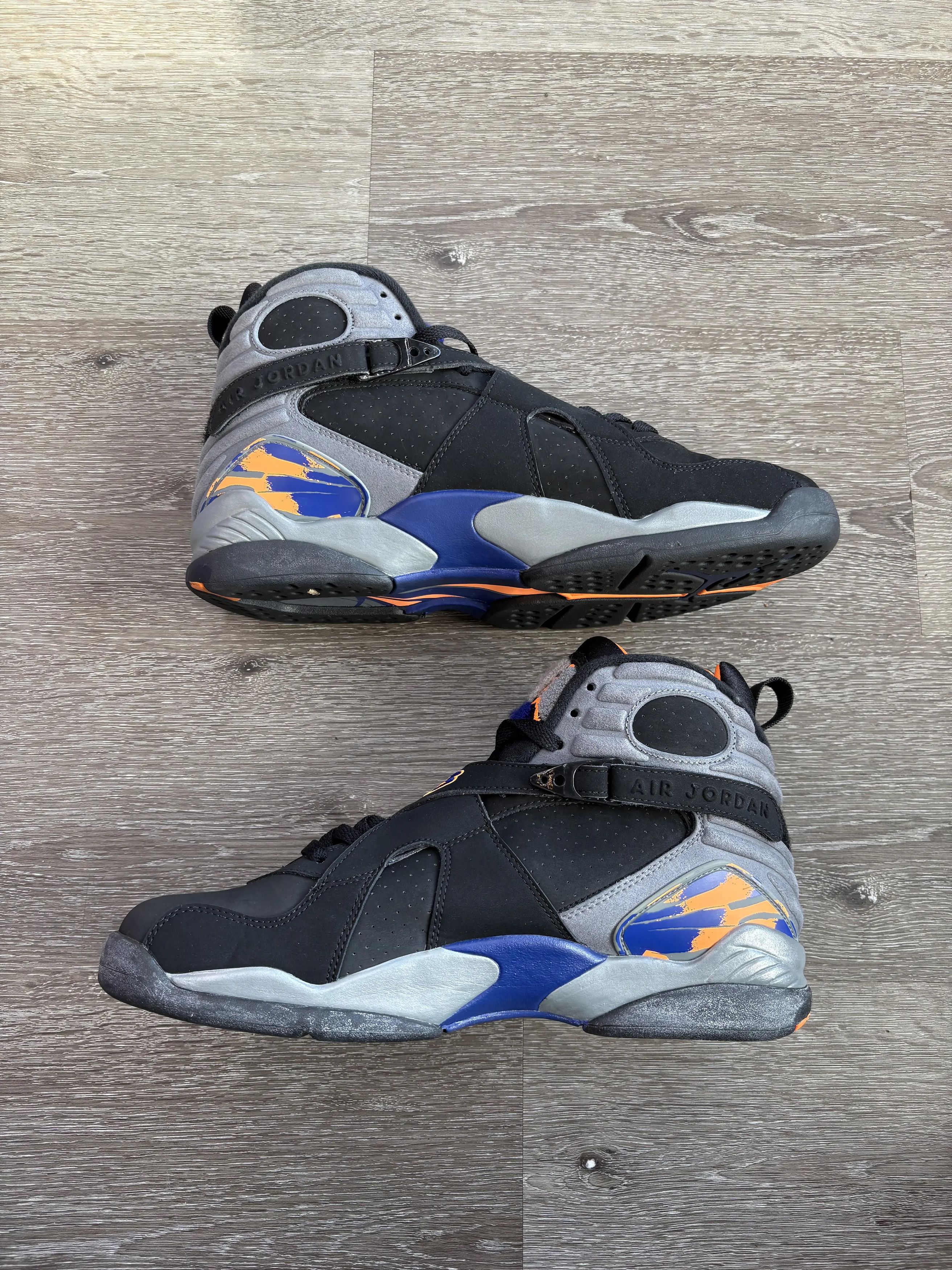 Jordan Brand Air Jordan 8 Retro "Phoenix Suns" **PRE-OWNED** Size US 11.5 / EU 44-45 - 1 Thumbnail
