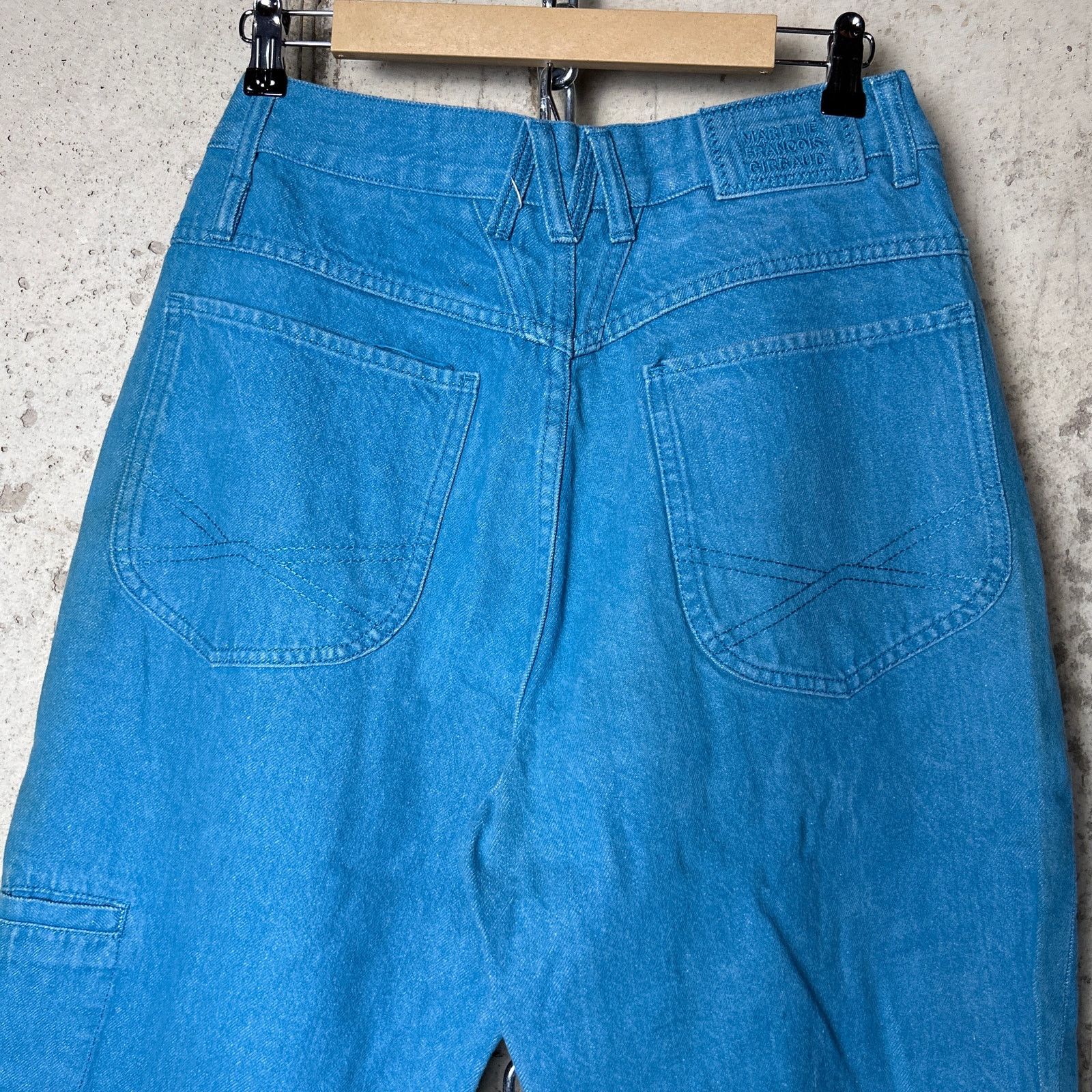 Marithe + Francois Girbaud Girbaud Brand X 34" Blue Straight Fit Cotton Denim Jeans Size US 34 / EU 50 - 1 Thumbnail