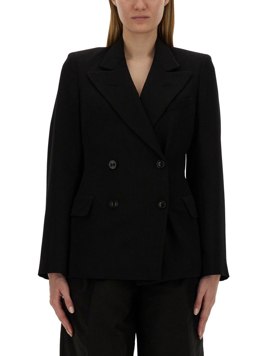 Maison Margiela MAISON MARGIELA DOUBLE-BREASTED JACKET - BLACK (IT 44) Size M / US 6-8 / IT 42-44 - 1 Thumbnail