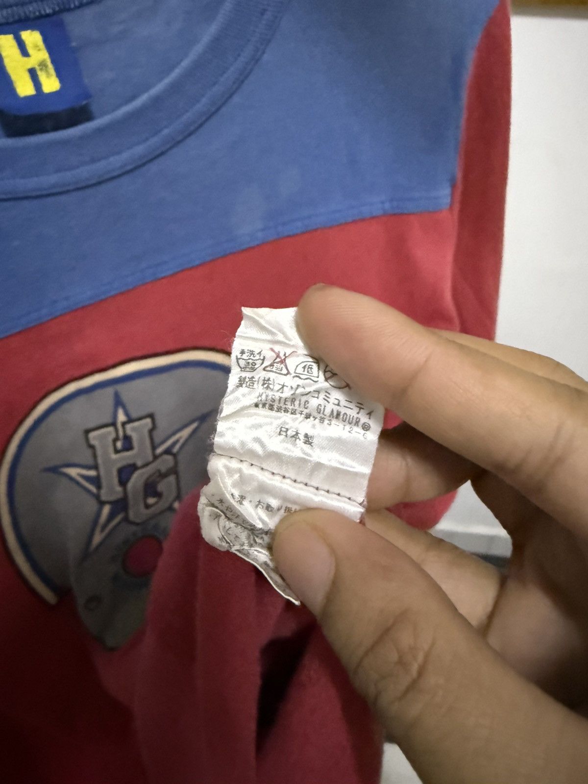 Hysteric Glamour Vintage Hysteric Glamour Football Shirt raglan Size US XS / EU 42 / 0 - 10 Thumbnail