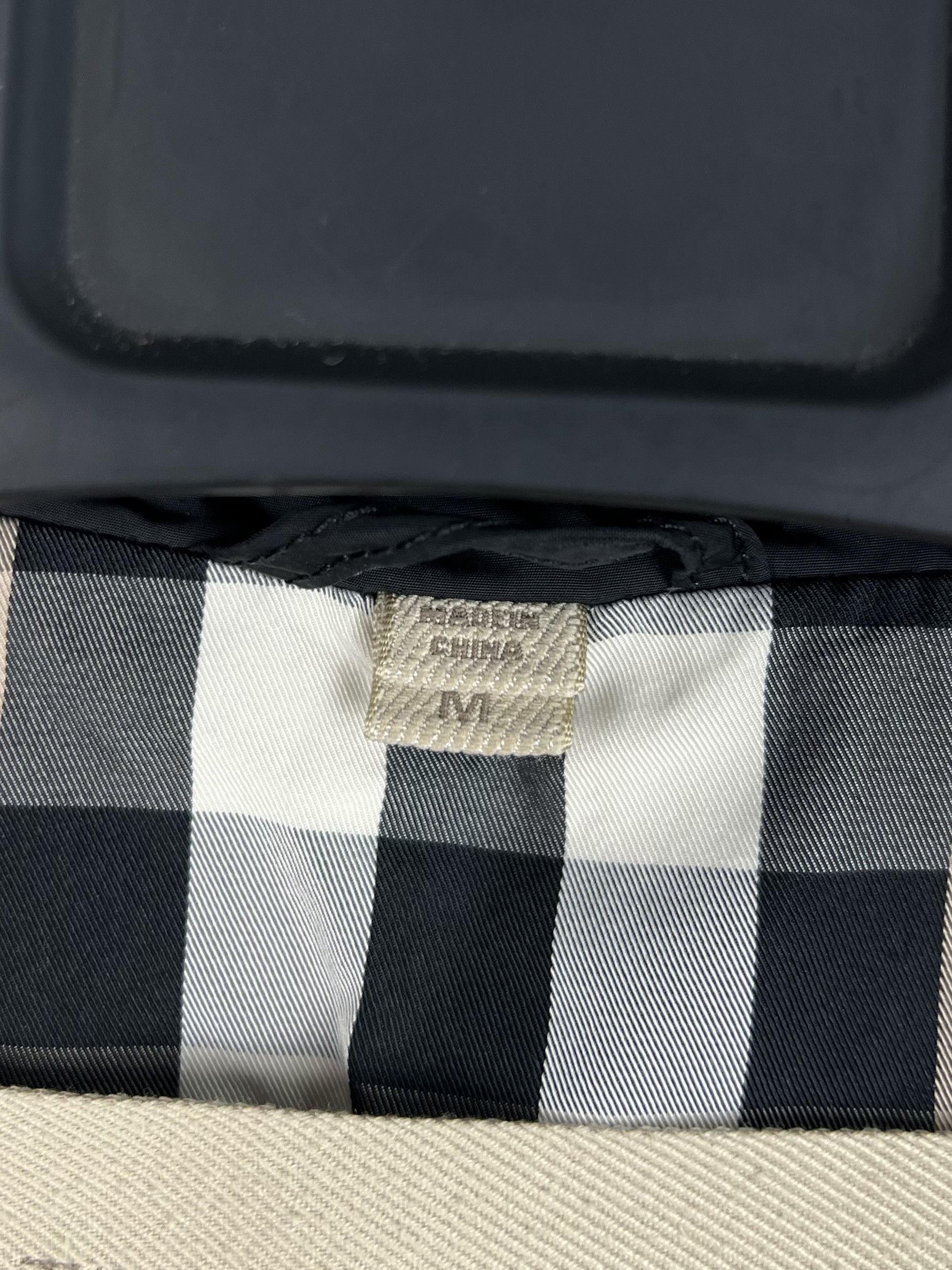 Burberry BURBERRY BRIT Down Puffer Jacket Nova Check Black Men's Size US M / EU 48-50 / 2 - 9 Thumbnail