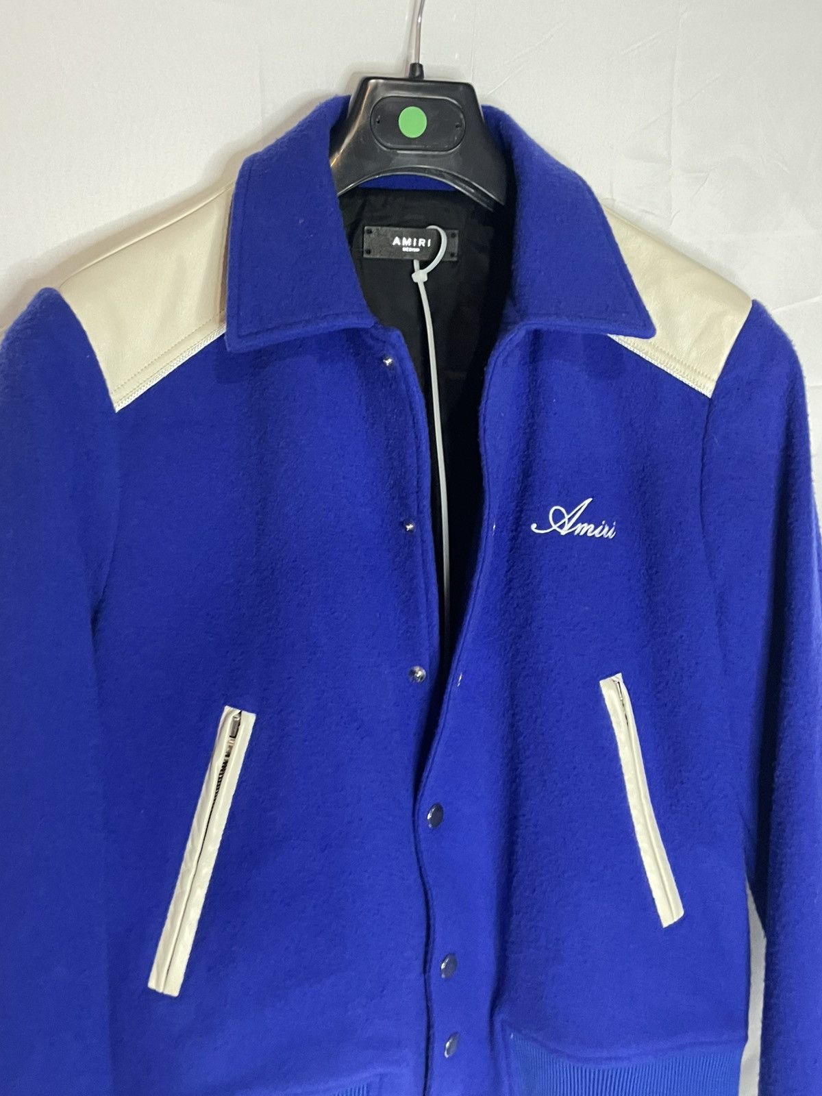 Amiri Amiri Logo Blue Western Varsity Jacket Button Up Brand New Size US M / EU 48-50 / 2 - 6 Thumbnail