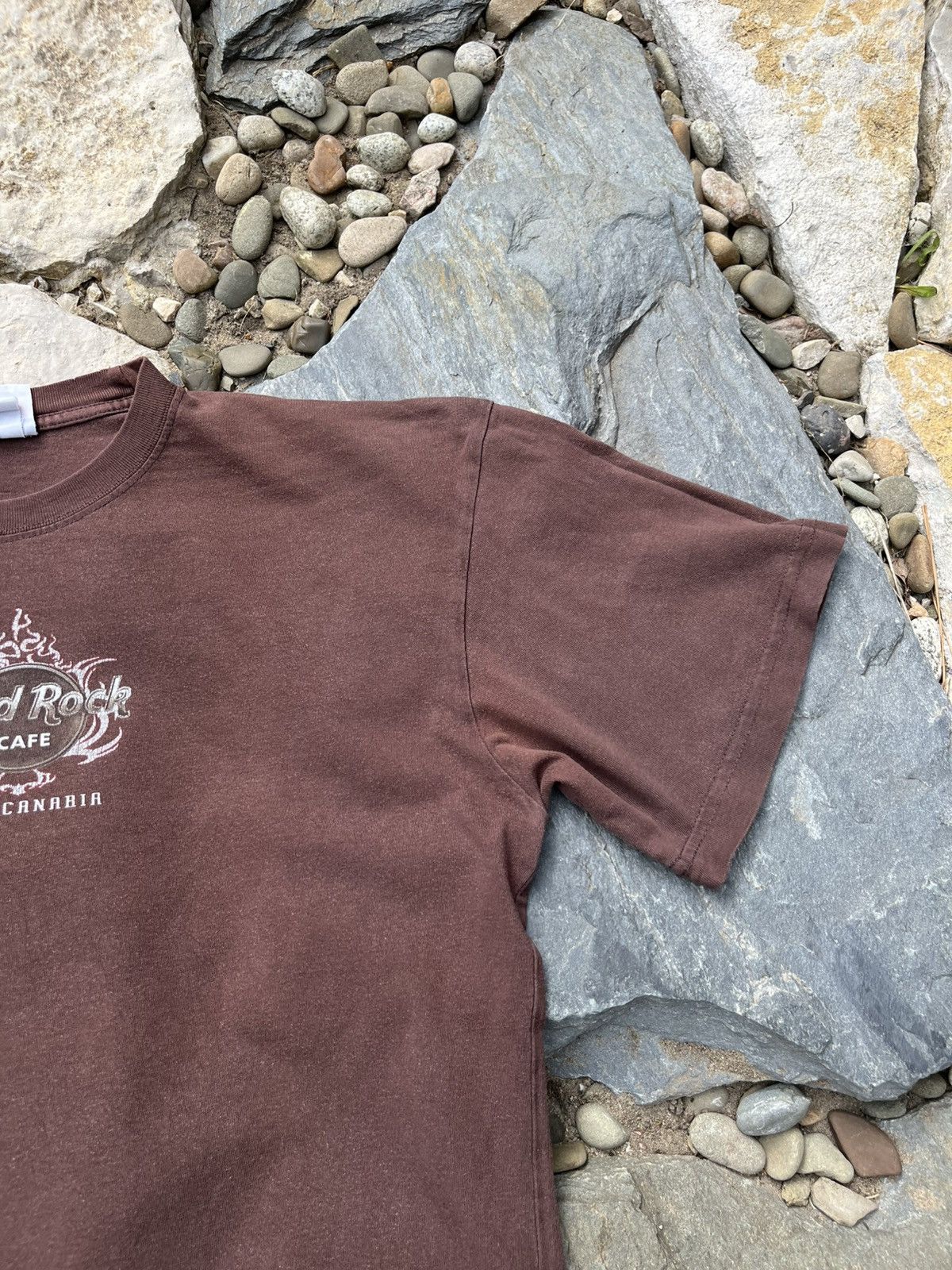 Hard Rock Cafe × Japanese Brand Vintage Hard Rock Cafe Gran Canaria washed dragon y2k tee Size US L / EU 52-54 / 3 - 4 Thumbnail