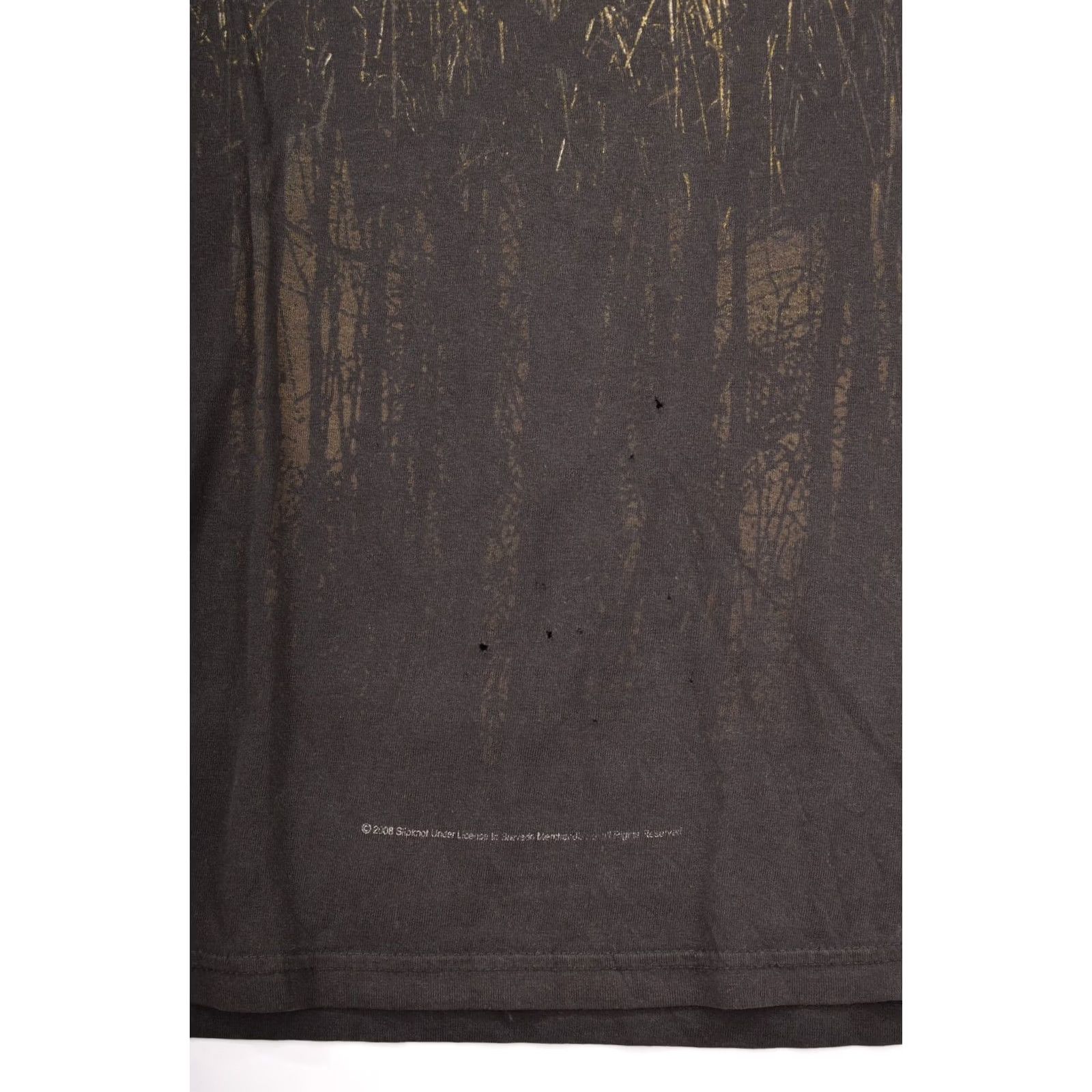Vintage VINTAGE Slipknot The Limits of The Dead 2008 Distressed Rock T-Shirt M Black Mens Size M Size US M / EU 48-50 / 2 - 3 Thumbnail