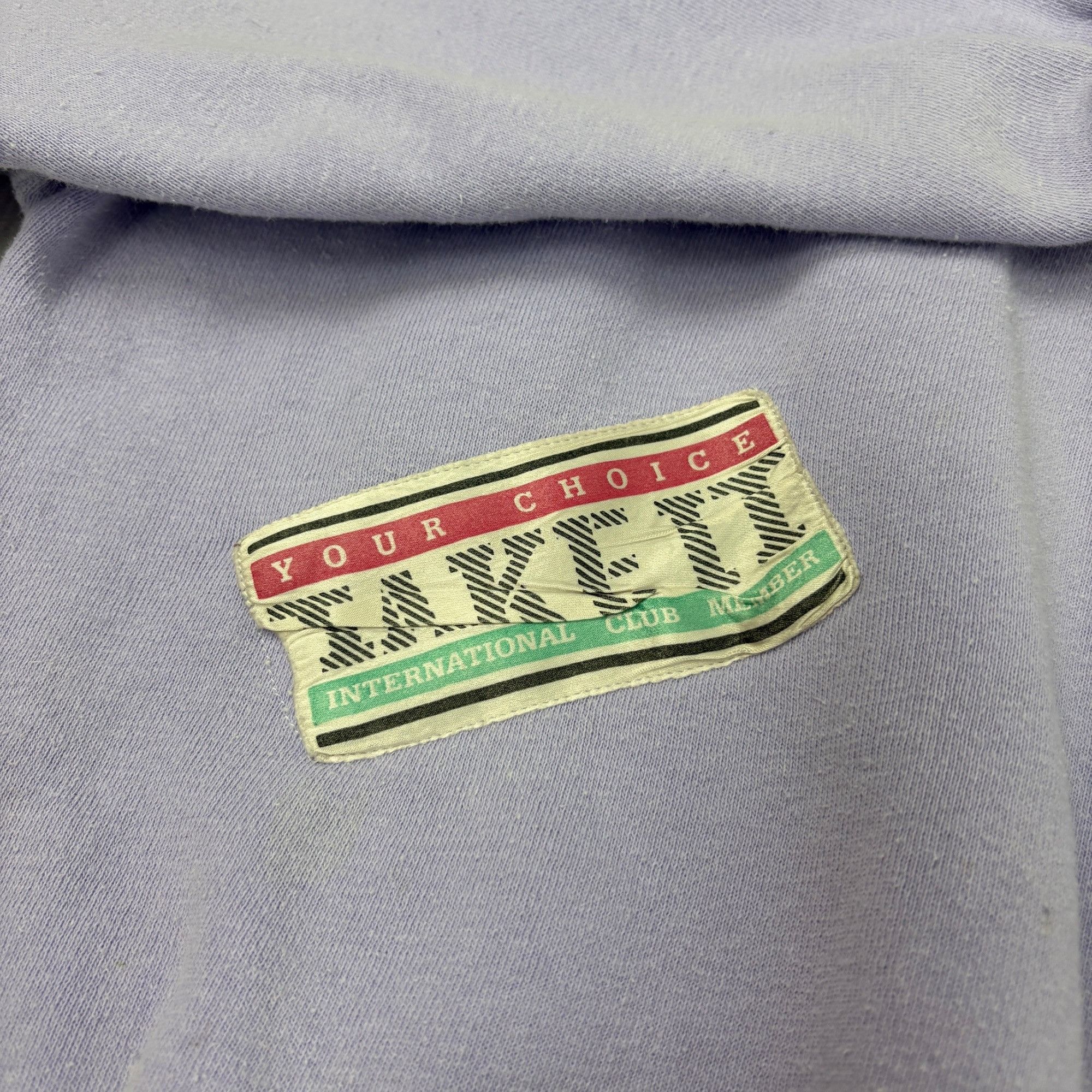 Vintage S - Vintage 90s Lake It Purple Turtleneck Size S / US 4 / IT 40 - 3 Thumbnail