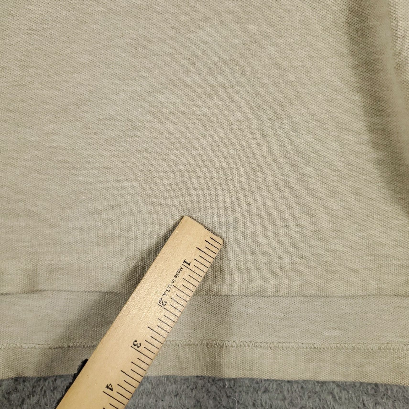 Ralph Lauren VINTAGE Ralph Lauren Polo Shirt Men XL Beige Short Sleeve Cotton Casual 90s Polo Mens Size US XL / EU 56 / 4 - 5 Thumbnail