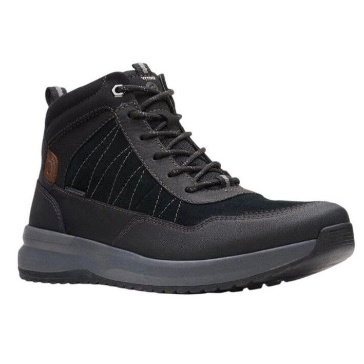 Clarks CLARKS / Wellman / Black Leather / Casual Boots / Size 9 Size US 9 / EU 42 - 1 Thumbnail