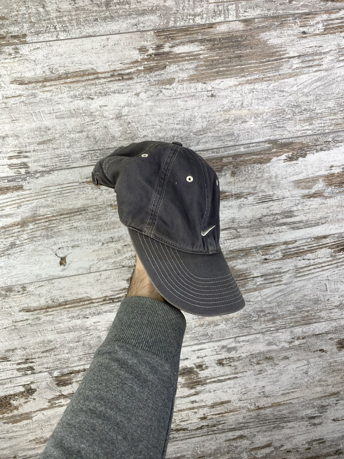 Nike × Vintage Mens Vintage Nike big logo hats cap hat y2k rare swoosh acg Size ONE SIZE - 2 Thumbnail