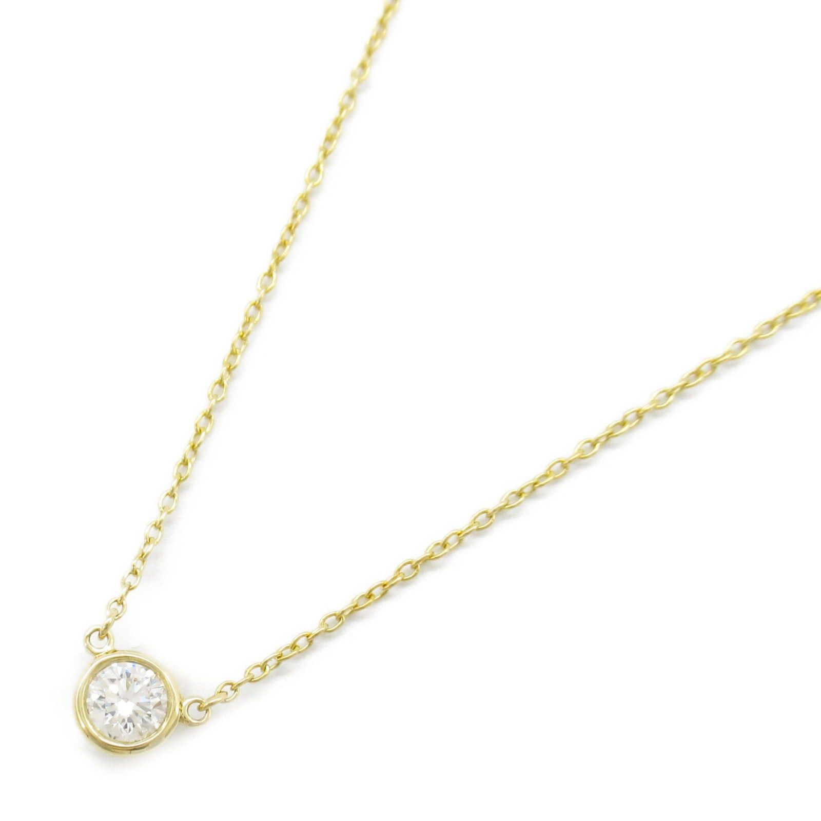 Tiffany & Co. Tiffany Co By The Yard Necklace Diamond K18 (Yellow Gold) Clear Size ONE SIZE - 1 Thumbnail