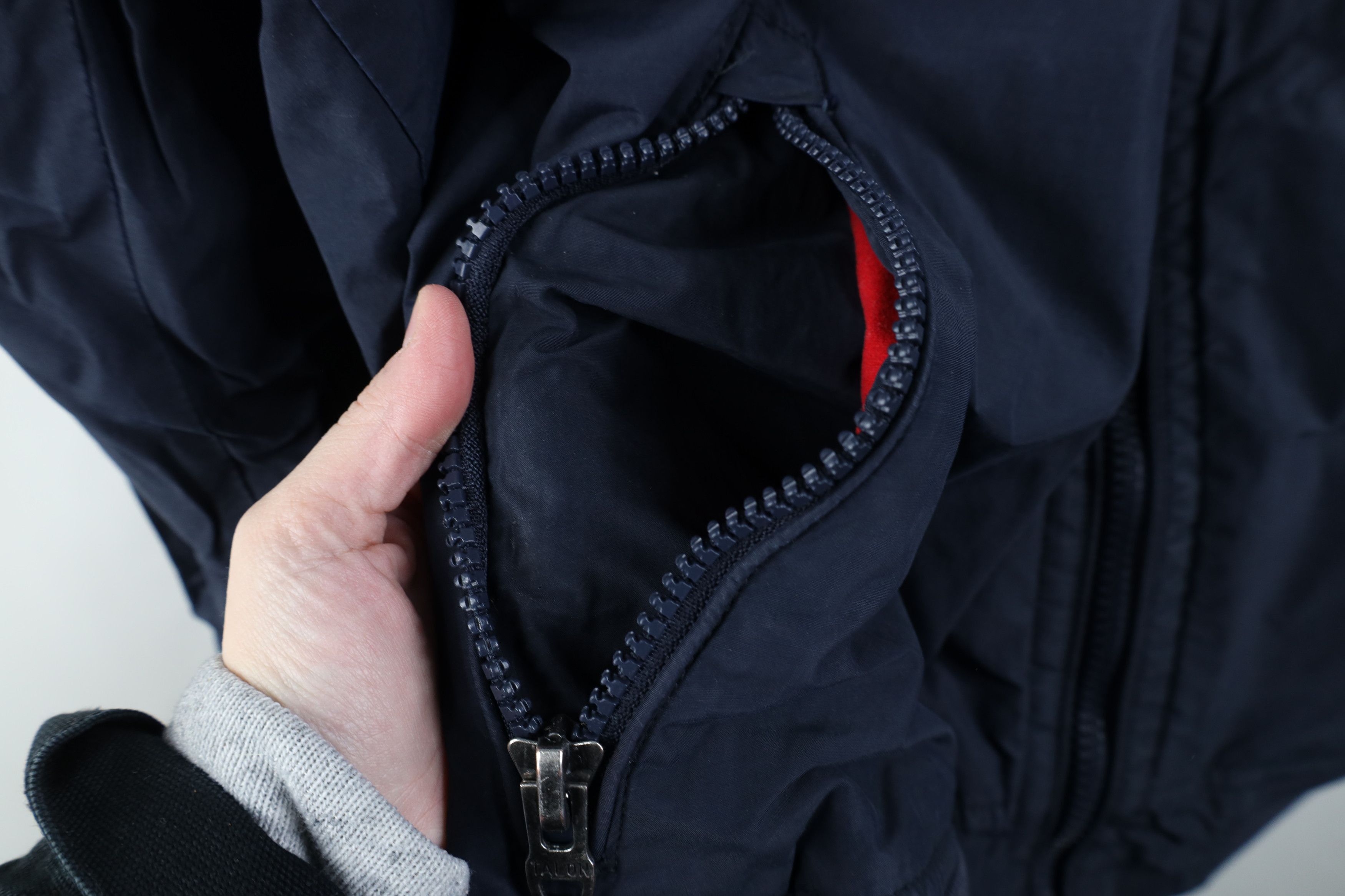 Ralph Lauren Vintage 80s 90s Ralph Lauren Lined Full Zip Jacket Blue Size US XL / EU 56 / 4 - 9 Thumbnail