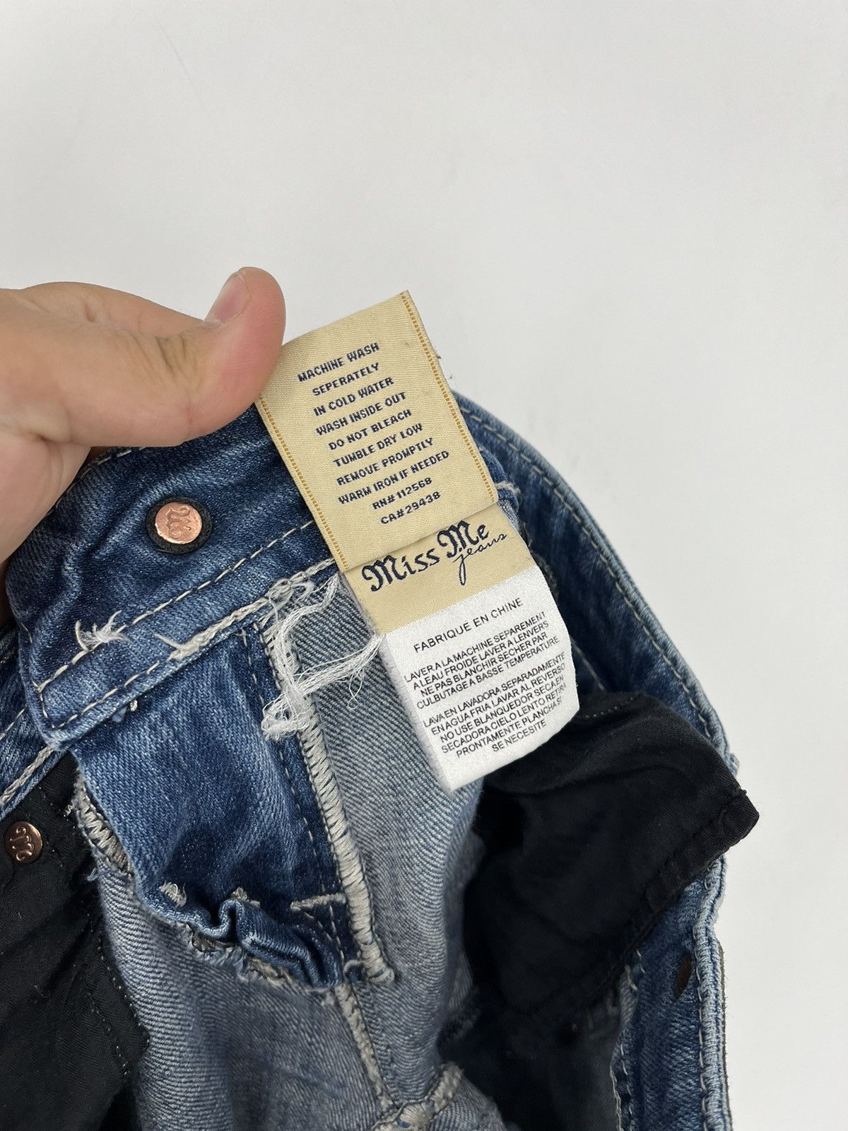 Hysteric Glamour Miss Me CRAZY Hysteric Glamour Chrome Hearts Style Jeans Size 28" / US 6 / IT 42 - 15 Thumbnail
