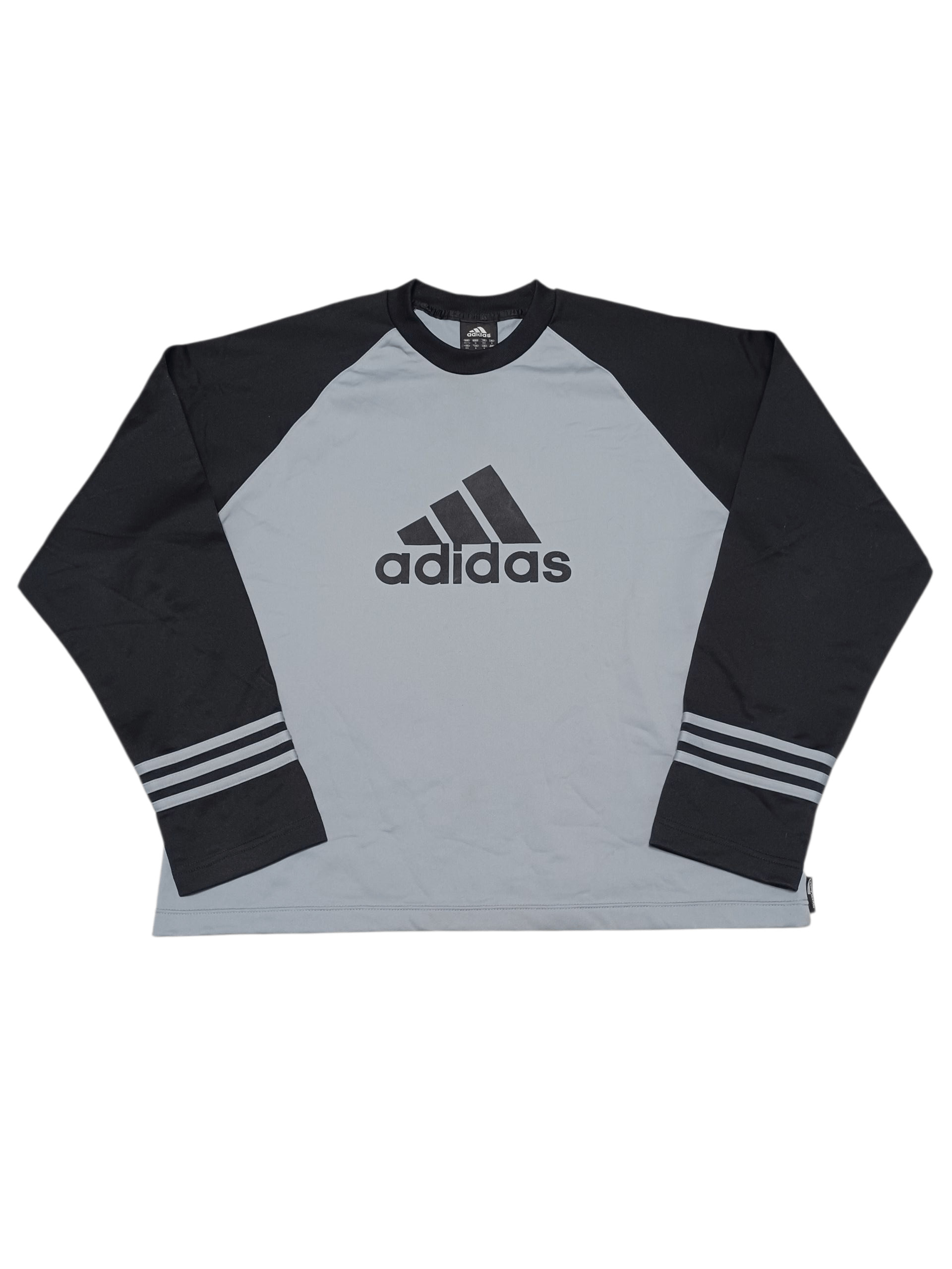 Adidas ADIDAS VINTAGE 2004 BOXY BIG LOGO SWEATSHIRT Size US M / EU 48-50 / 2 - 1 Thumbnail