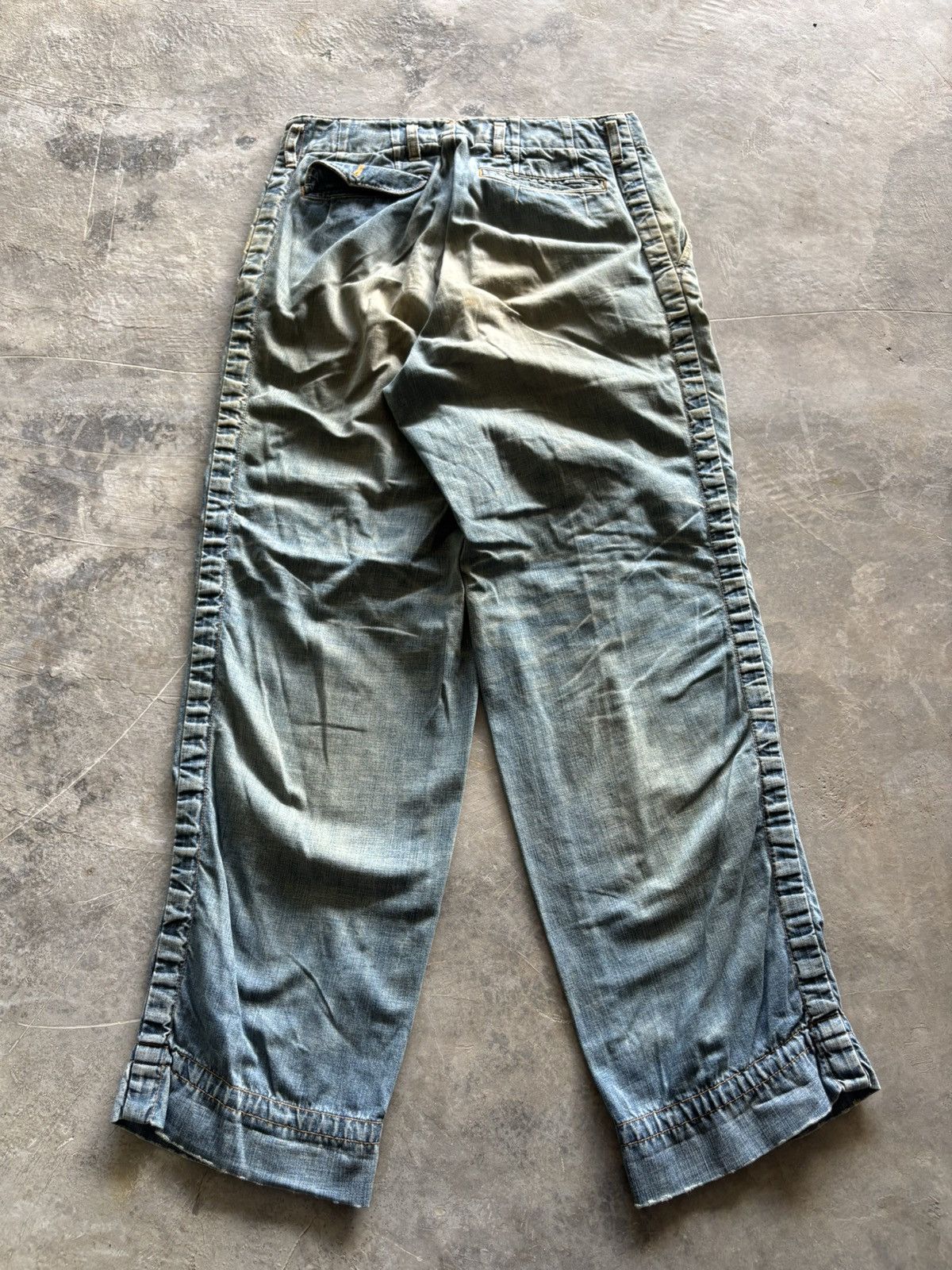 Kolor sick rusty KOLOR japanese designer vintage wide leg Size US 32 / EU 48 - 11 Thumbnail