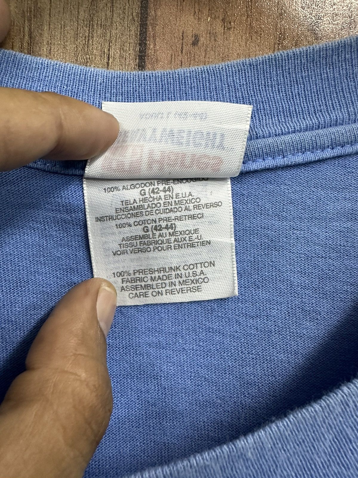 Hanes Vintage Hanes Las Vegas 90s Tshirt A250 Size US M / EU 48-50 / 2 - 7 Thumbnail