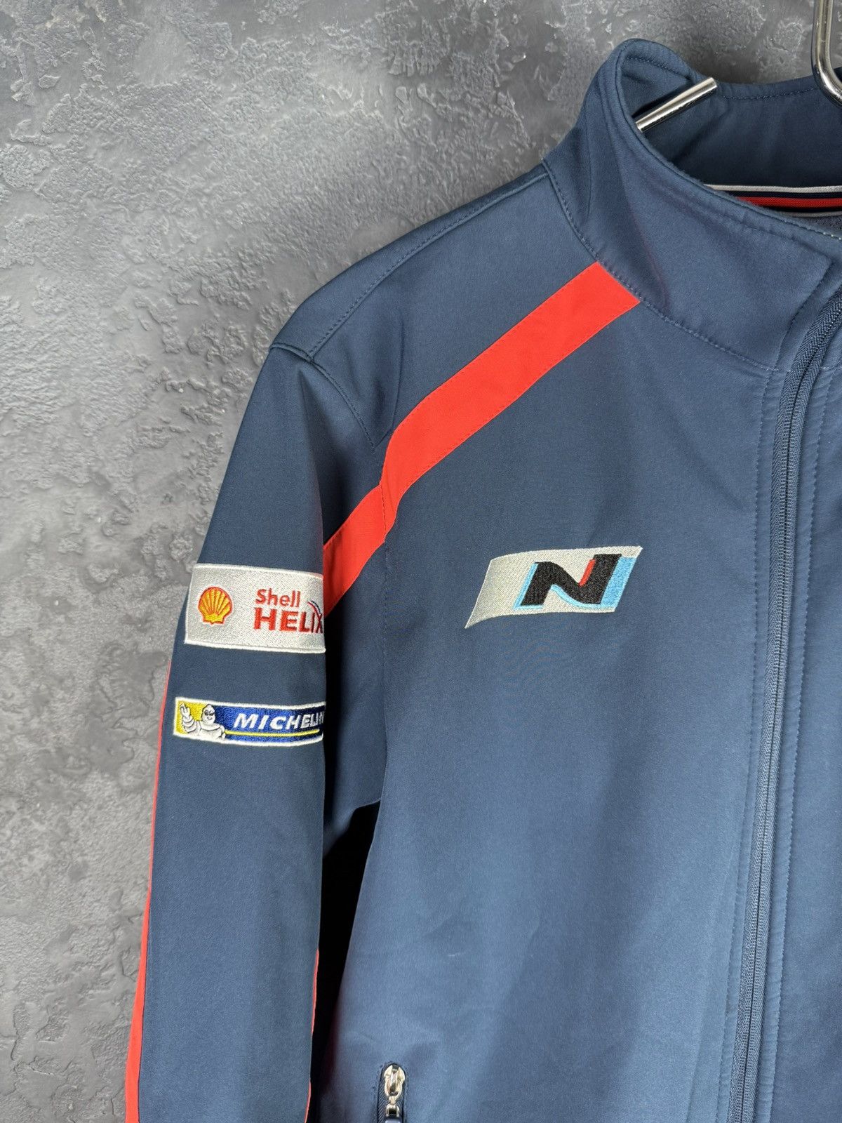 Vintage Men’s Hyundai WRC Softshell Windproof Racing Michelin Jacket Size US M / EU 48-50 / 2 - 7 Thumbnail