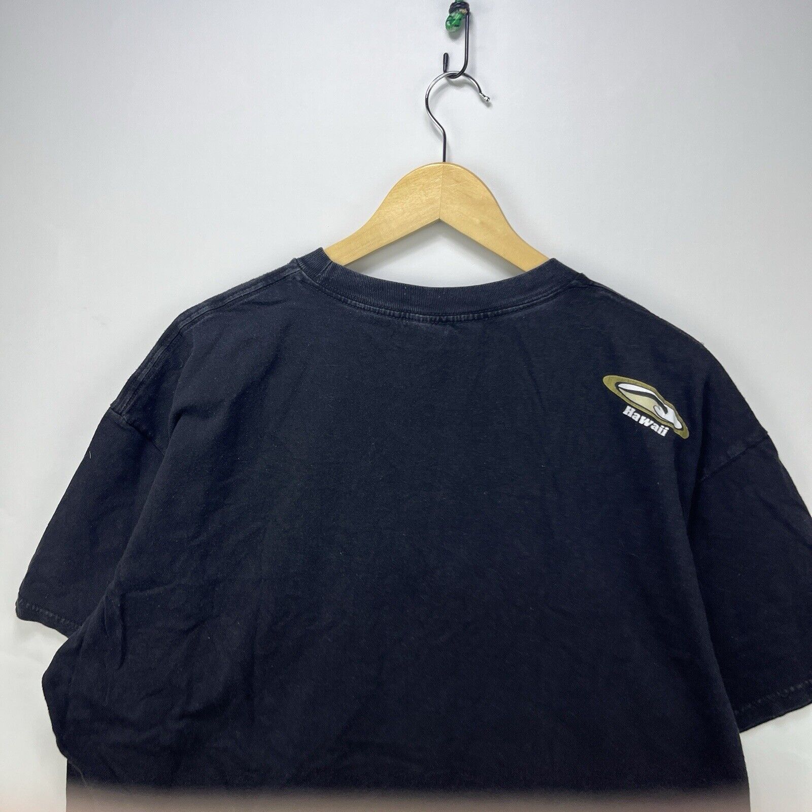 Vintage Vintage Y2K Sun Faded Hawaii Surf T Shirt Black 2XL Size US XXL / EU 58 / 5 - 4 Thumbnail