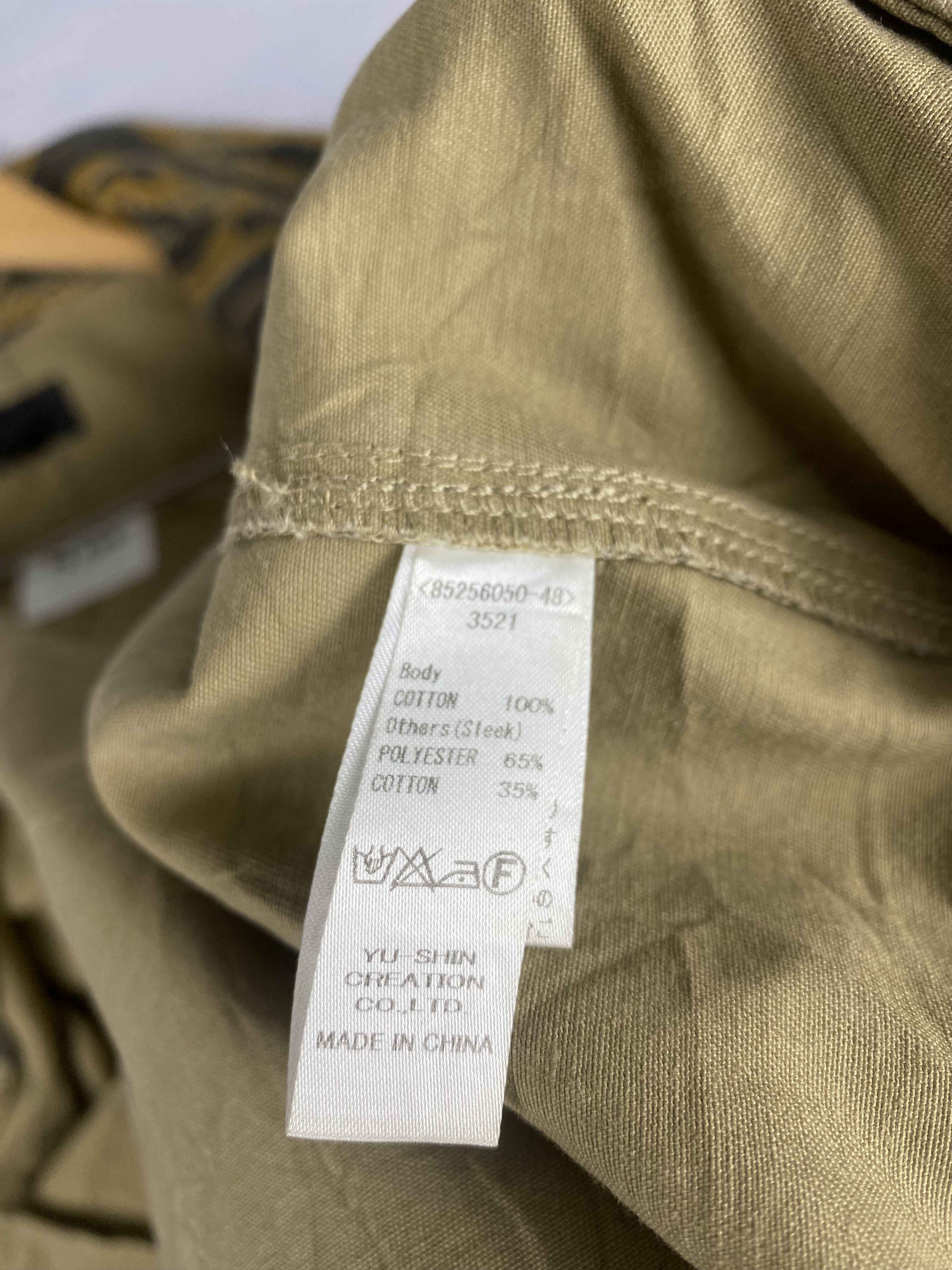 Japanese Brand Vintage Yevs Camo Double Zip Up Jacket Size US M / EU 48-50 / 2 - 8 Thumbnail
