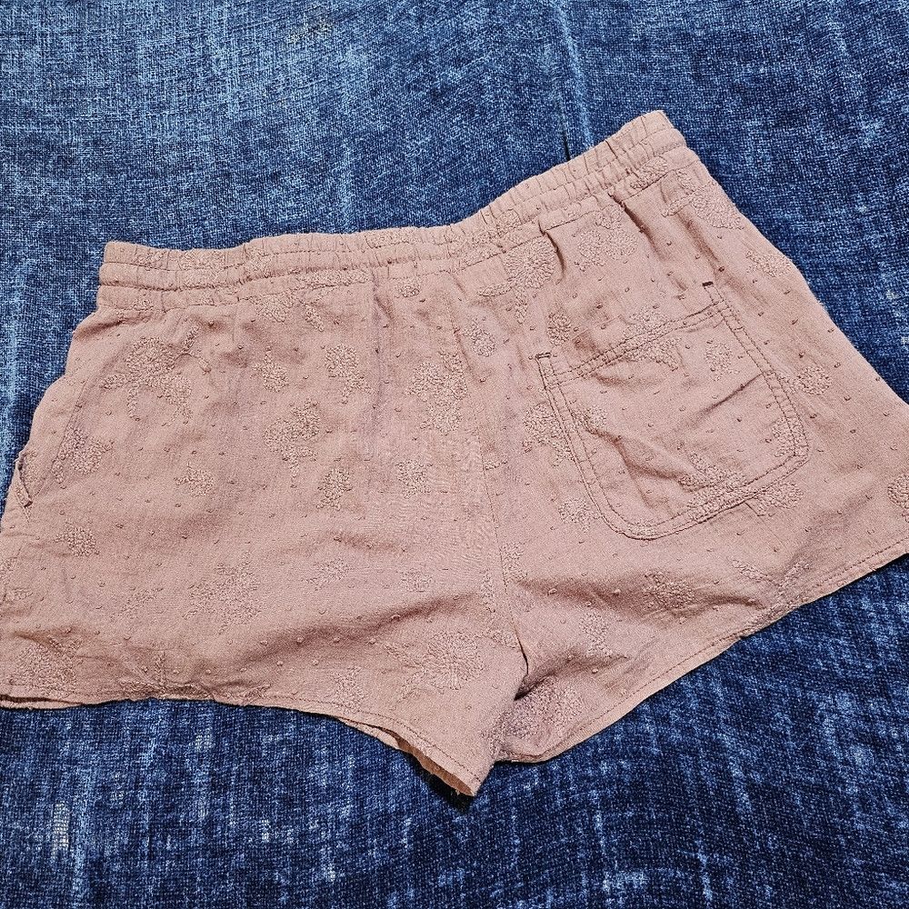 Anthropologie Anthropologie Hei Hei Lilac Purple Embroidered Pull On Shor Size 26" / US 2 / IT 38 - 4 Thumbnail