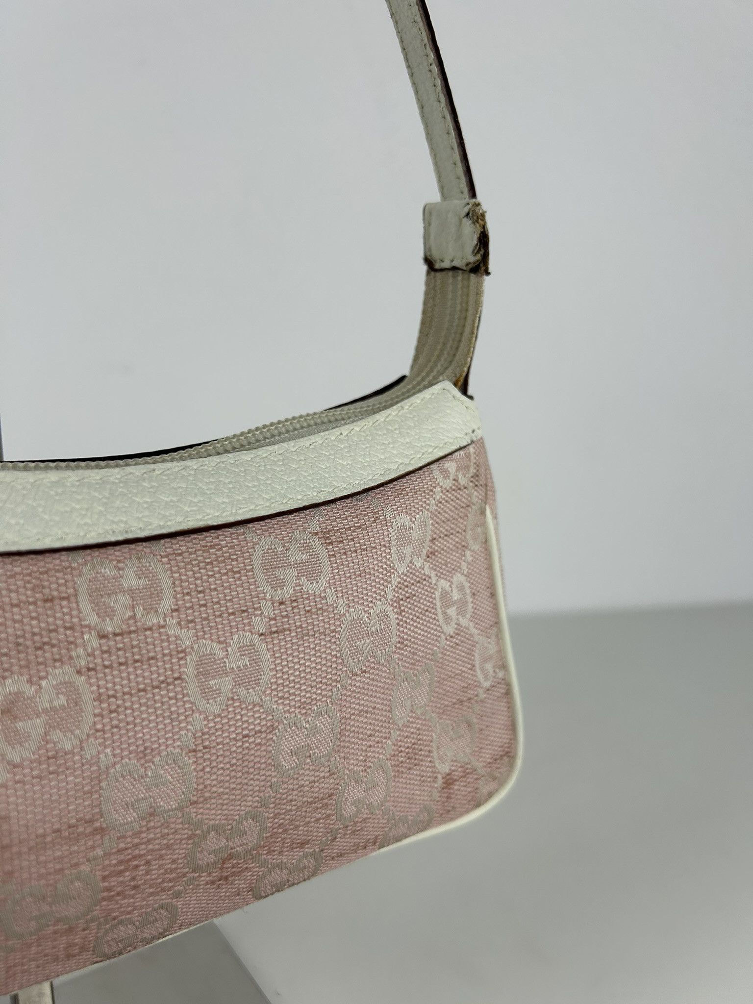 Gucci Gucci pink gg monogram canvas pochette Size ONE SIZE - 15 Thumbnail