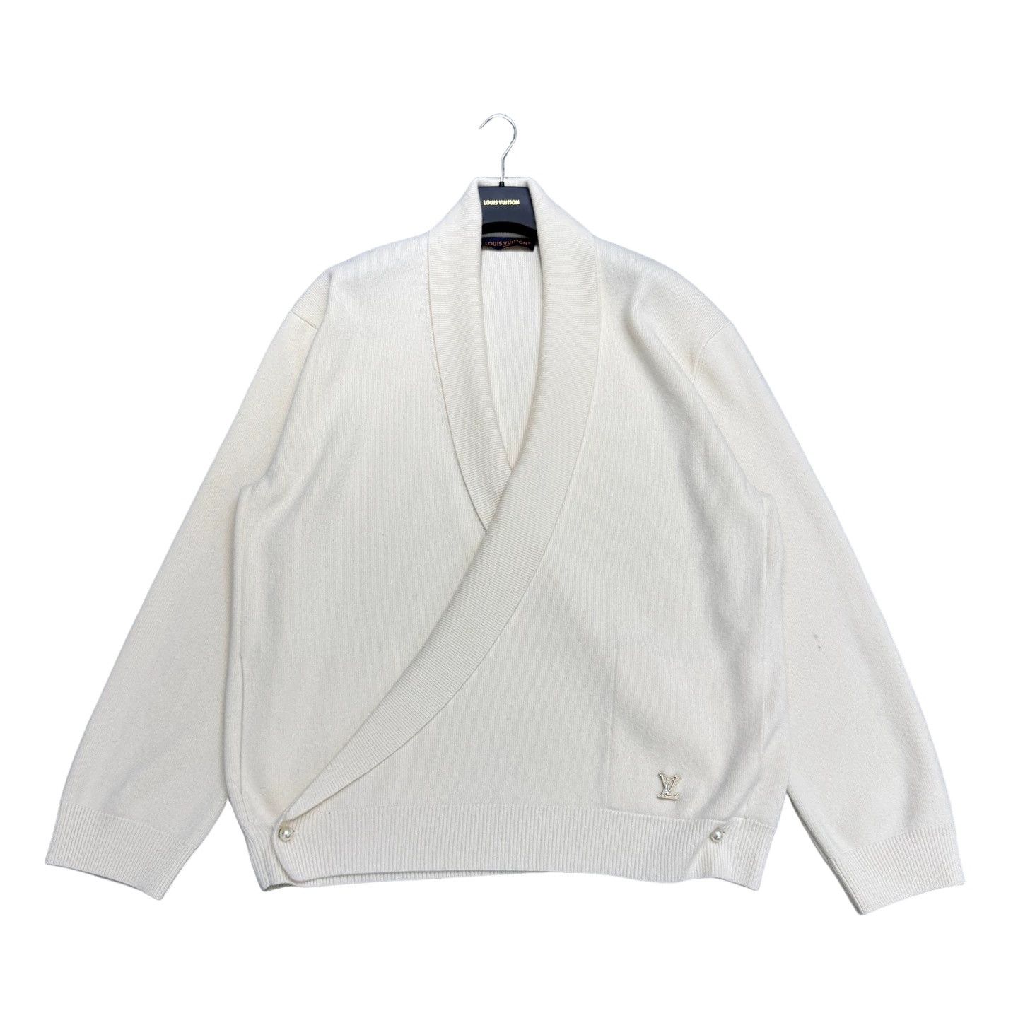 Louis Vuitton Louis Vuitton Shawl Collar Wool Sweater Size XL Size US XL / EU 56 / 4 - 1 Thumbnail
