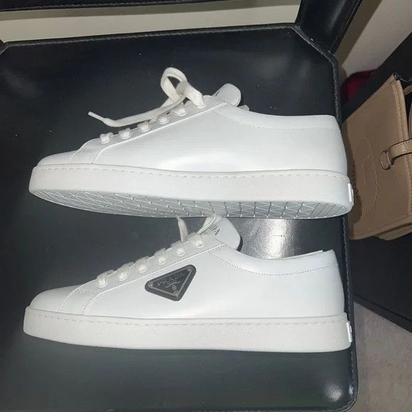 Prada o1srvl11e0624 Sneakers in White Size US 8 / EU 41 - 1 Thumbnail
