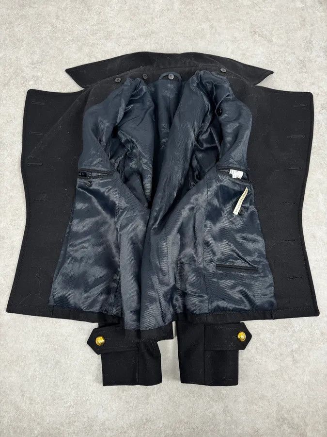 Balenciaga AW2007 Balenciaga Black Classy Officer Jacket By Nicolas Ghesquière Size US M / EU 48-50 / 2 - 8 Thumbnail