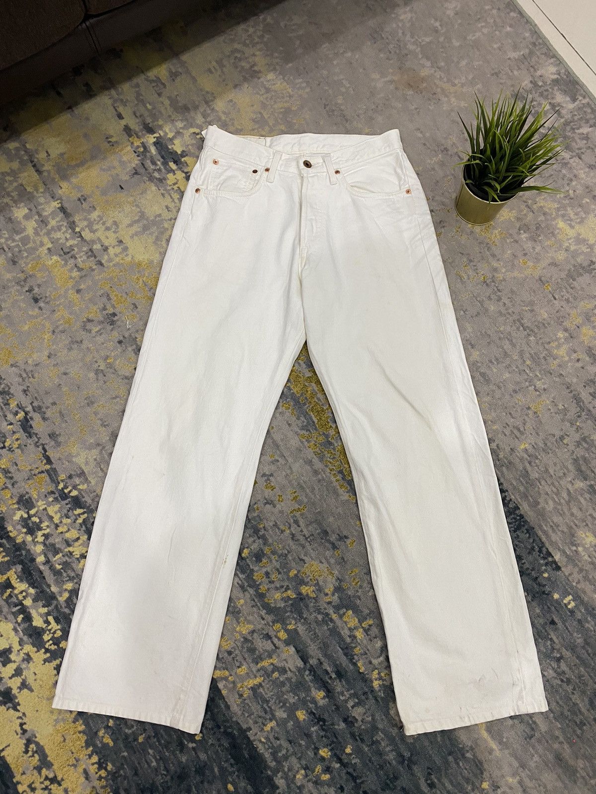 Edwin Final Drop‼️ Vintage Edwin 505 Button Fly Selvedge Denim Size US 30 / EU 46 - 2 Thumbnail