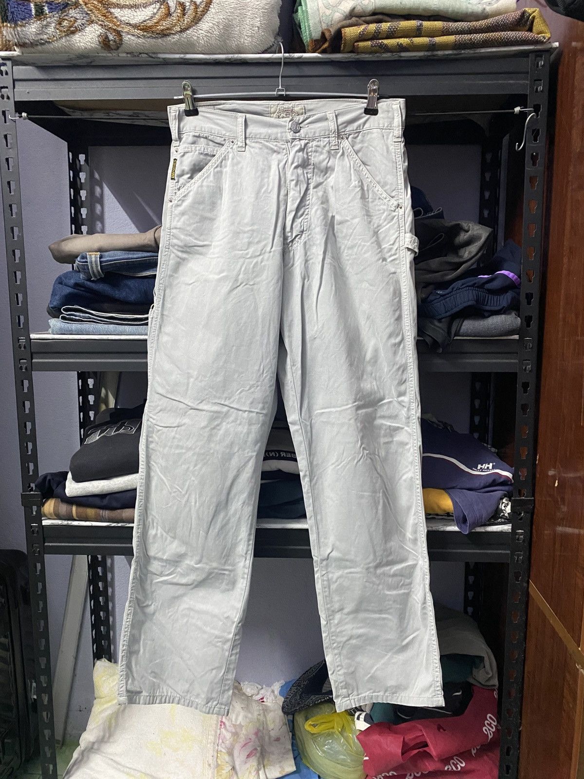 Giorgio Armani Giorgio Armani Jeans Carpenter Pants Grey Size US 30 / EU 46 - 1 Thumbnail