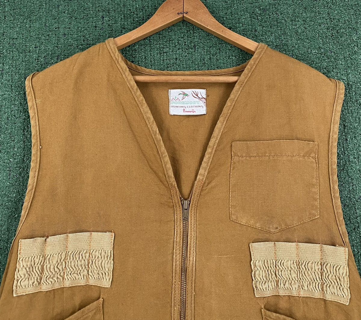 JCPenney Vintage 60’s JC Pennys Foremost Outdoor Nature Field Vest Size US L / EU 52-54 / 3 - 2 Thumbnail