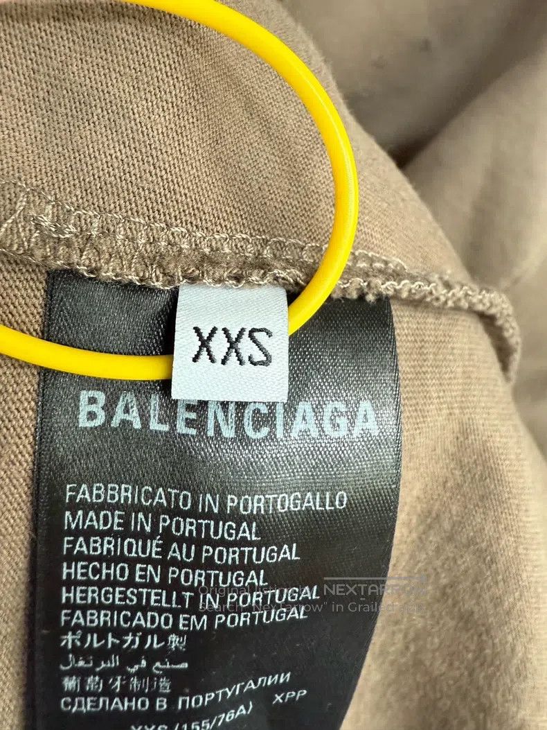 Balenciaga Balenciaga Letter Logo print ripped hoodie Size US XXS / EU 40 - 4 Thumbnail