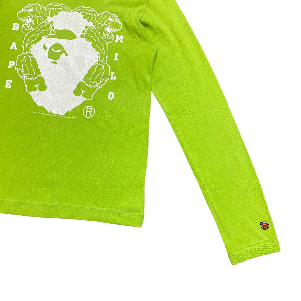 Bape Baby Milo Long Sleeve Tee Size S / US 4 / IT 40 - 6 Thumbnail