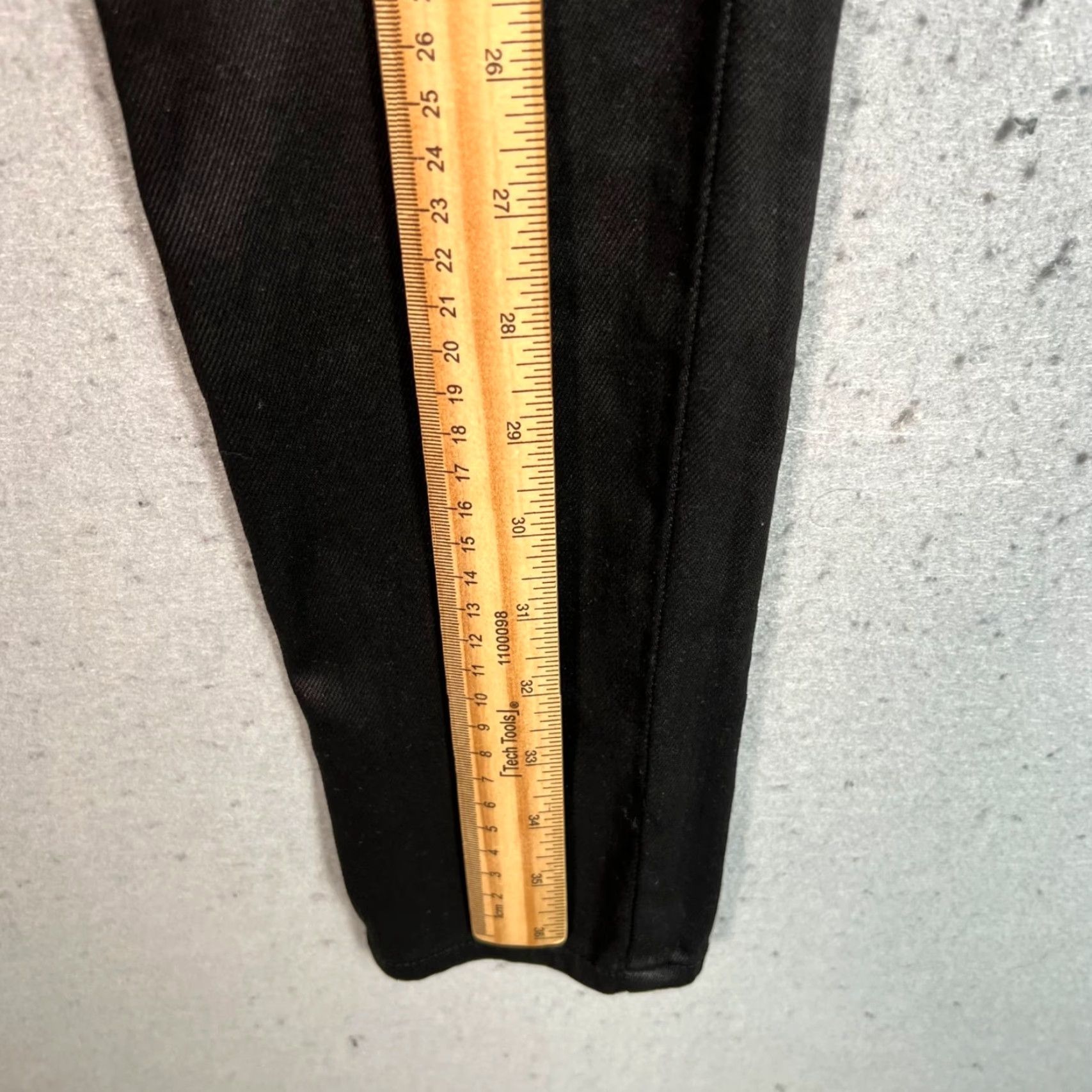 J Brand J Brand Women's Super Skinny Black Jeans Size 26 Cotton Blend Denim Size 26" / US 2 / IT 38 - 6 Thumbnail