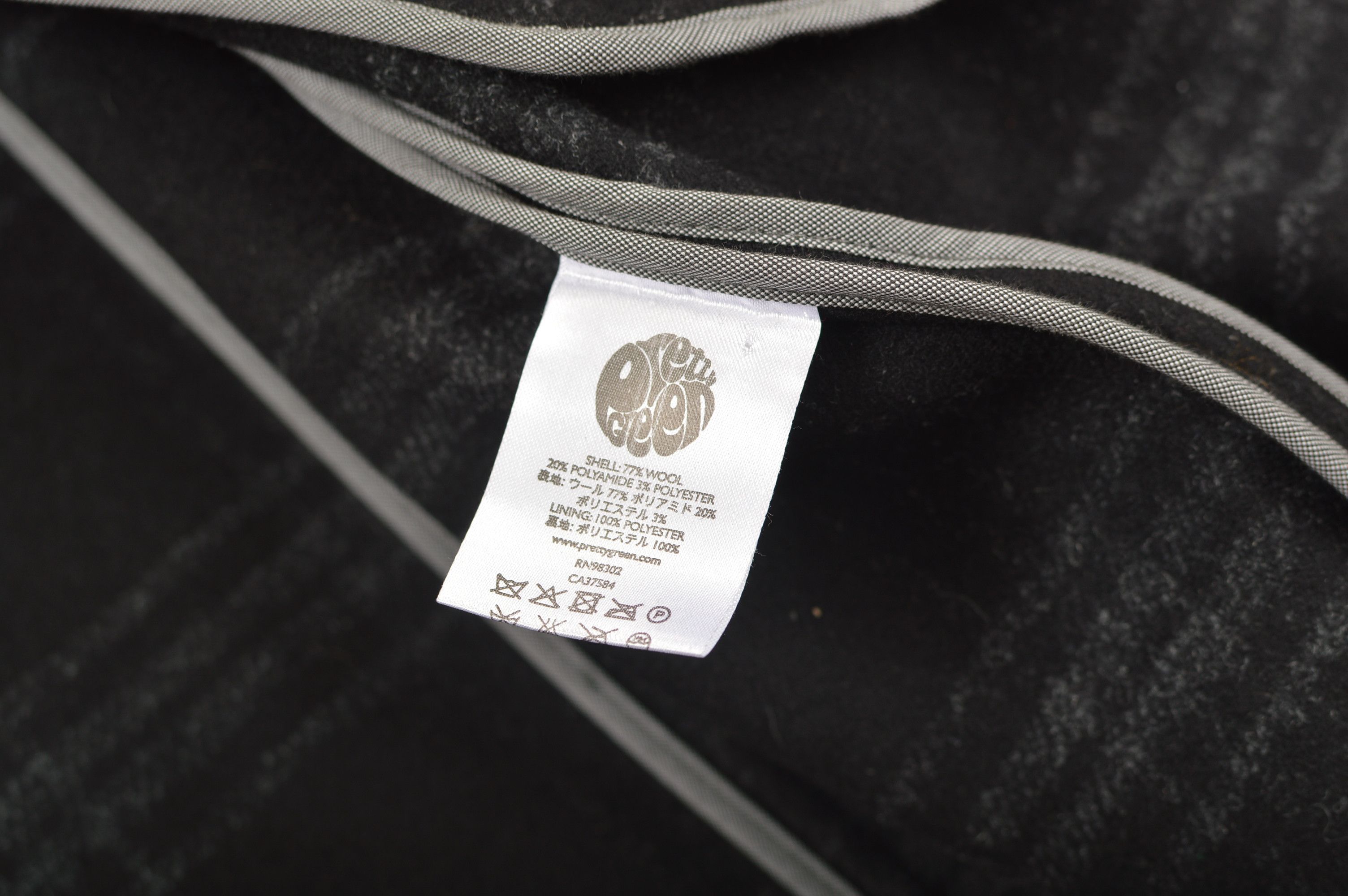 Pretty Green Pretty Green Double Breasted Wool Blend Pea Coat Size US M / EU 48-50 / 2 - 6 Thumbnail