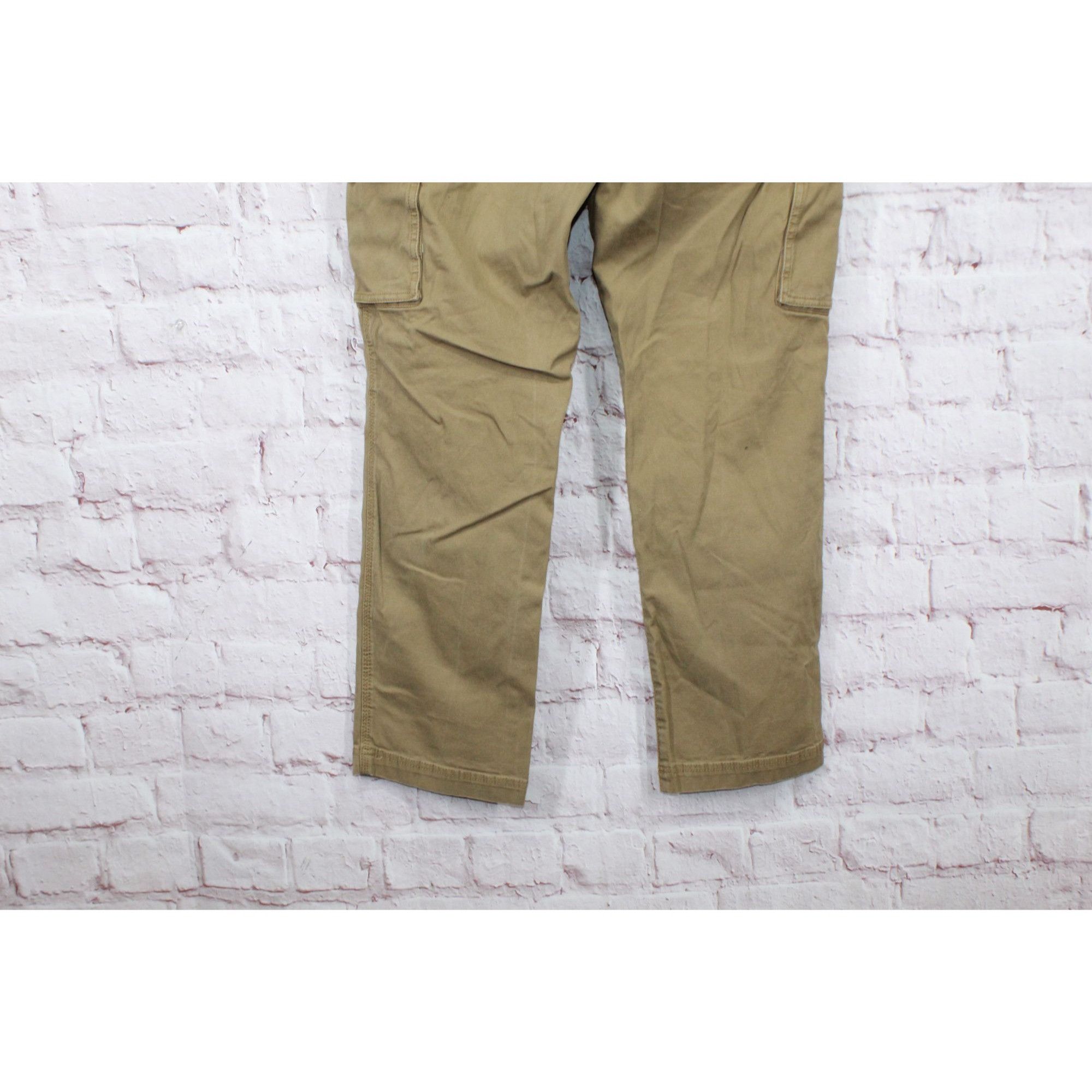 L.L. Bean LL Bean BeanFlex Cargo Pants Brown Standard Fit 33x29 Size US 33 - 4 Thumbnail