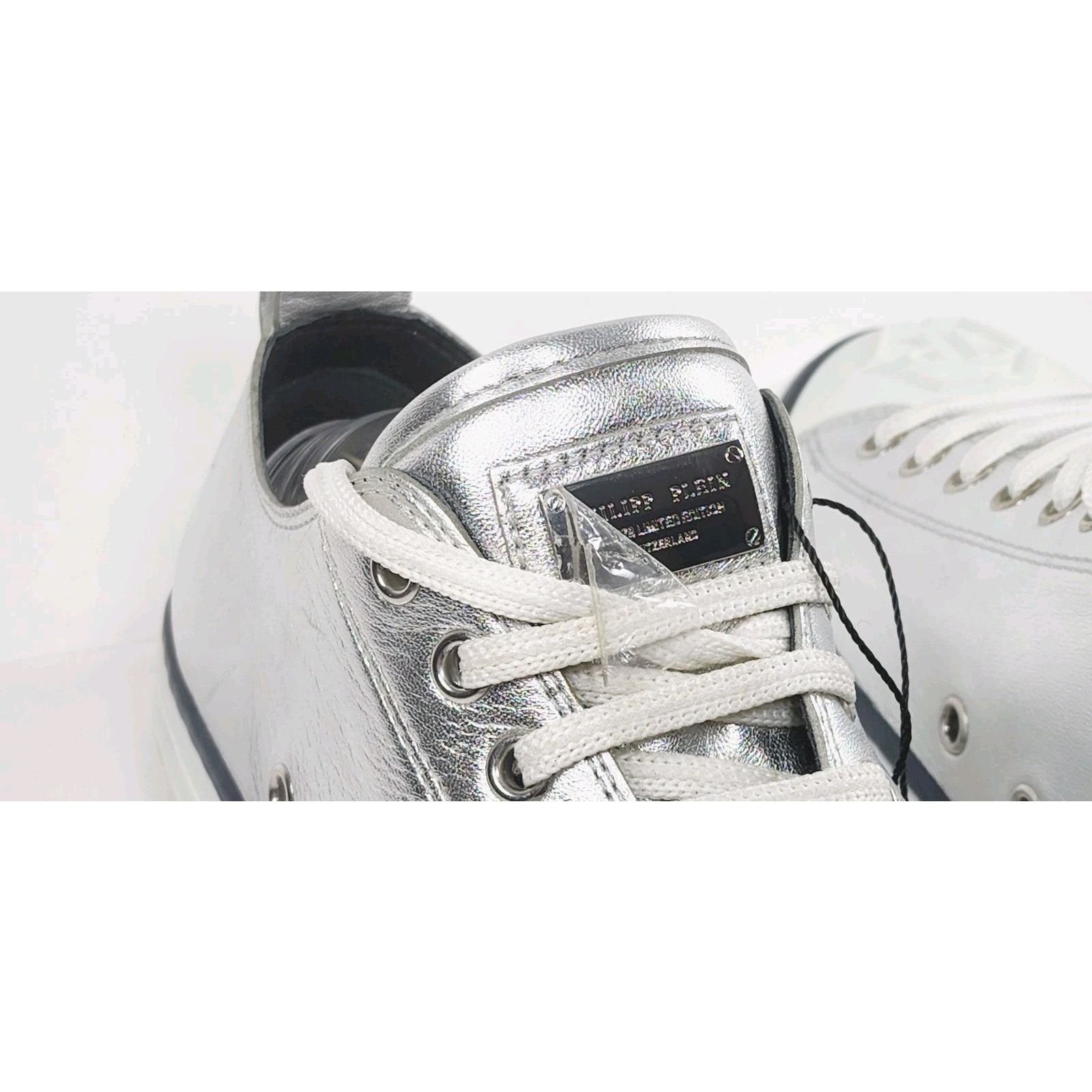 Philipp Plein PHILIPP PLEIN Leather US5.5 EU36 LIMITED EDITION Metallic Size US 5.5 / IT 35.5 - 11 Thumbnail