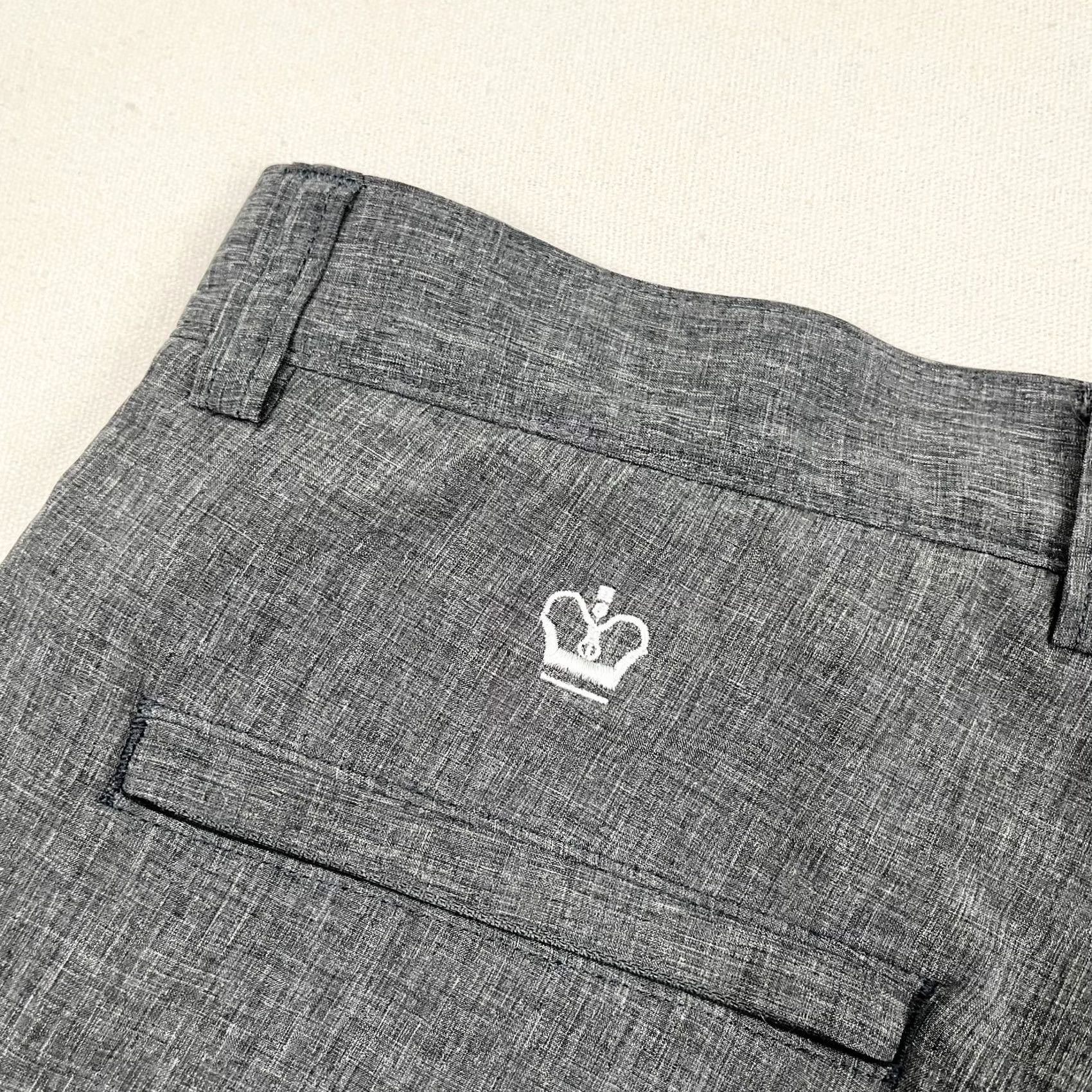 Peter Millar Peter Millar Shackleford Shorts Mens 34 x 9.5 Gray Active Performance Golf Chino Shorts Size US 34 / EU 50 - 4 Thumbnail