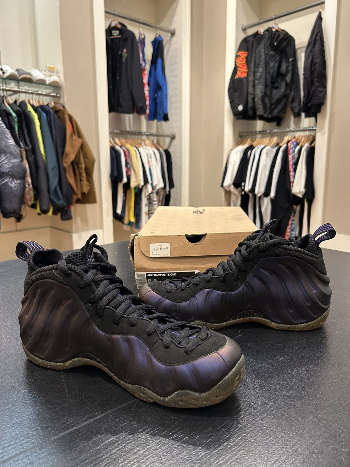 Nike Nike Air Foamposite One Eggplant Size US 9.5 / EU 42-43 - 4 Thumbnail