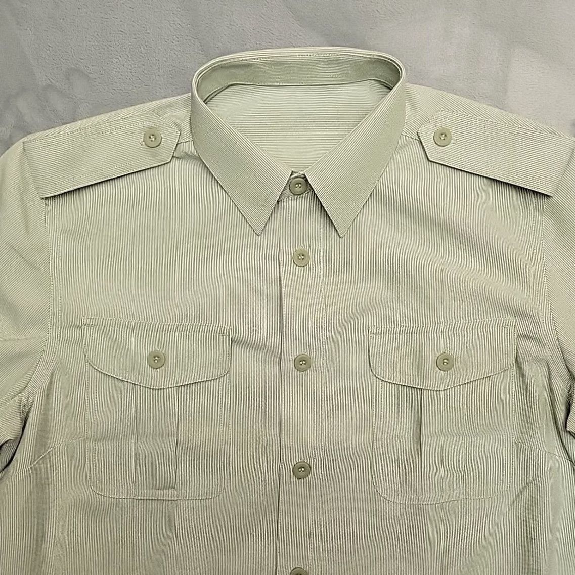 Vintage VTG Military Shirt Womens 4 Green Cropped Utility Field Tactical Streetwear Size S / US 4 / IT 40 - 3 Thumbnail