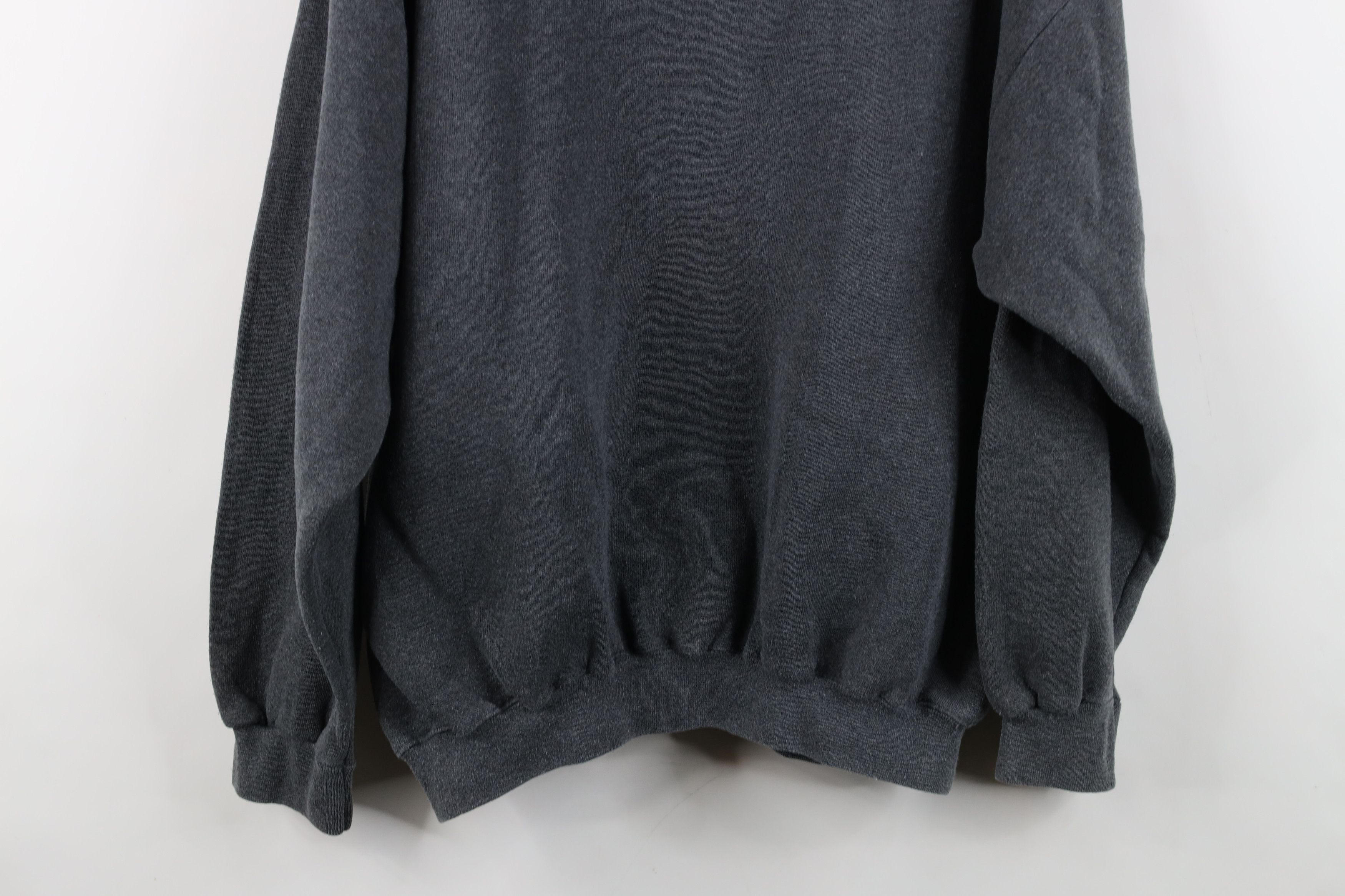 Vintage Vintage 90s Streetwear Heavy Crewneck Sweatshirt Gray USA Size US L / EU 52-54 / 3 - 13 Thumbnail