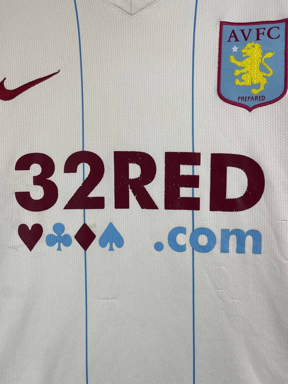 Nike Aston Villa 2007 2008 Away Shirt Nike Football Soccer Size L Size US L / EU 52-54 / 3 - 2 Thumbnail