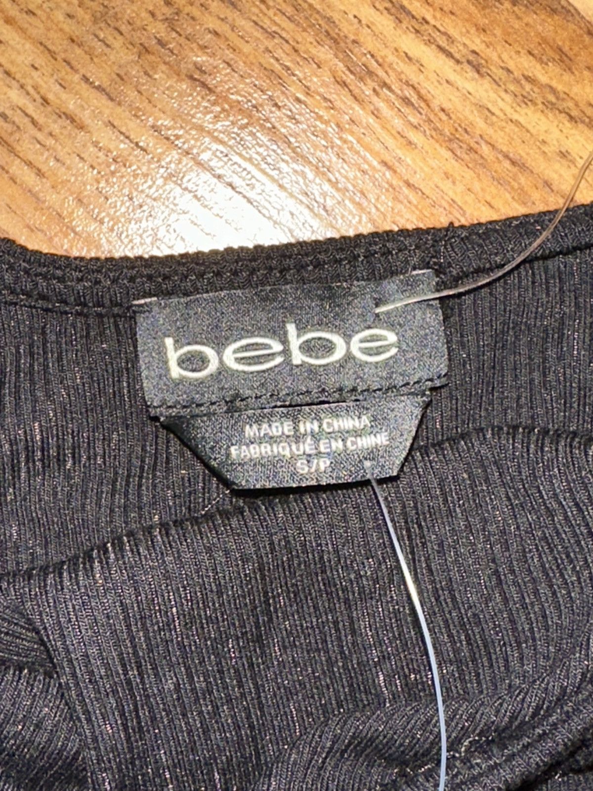 Bebe VTG BEBE Style# WCD906992 Asymmetrical Black Tank Dress FLAW Size S / US 4 / IT 40 - 7 Thumbnail