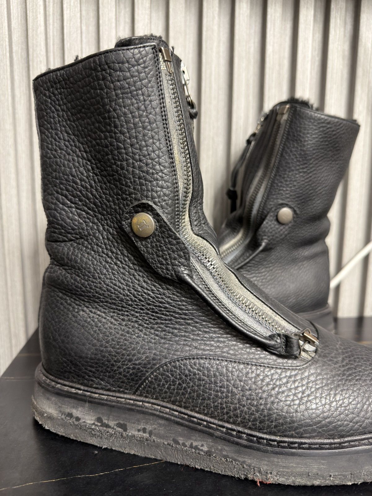 Balenciaga 🕷️Front double zip boots Size US 9 / EU 42 - 8 Thumbnail