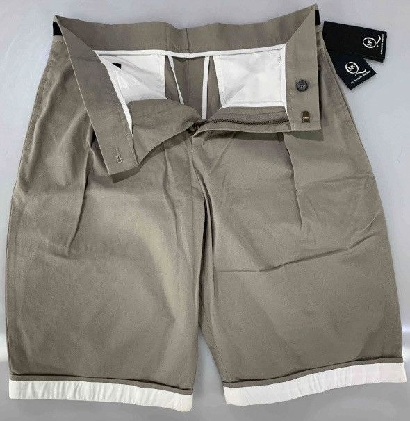 McQ Alexander McQueen Alexander McQueen McQ contrast taupe walking shorts S NEW Size US 32 / EU 48 - 8 Thumbnail