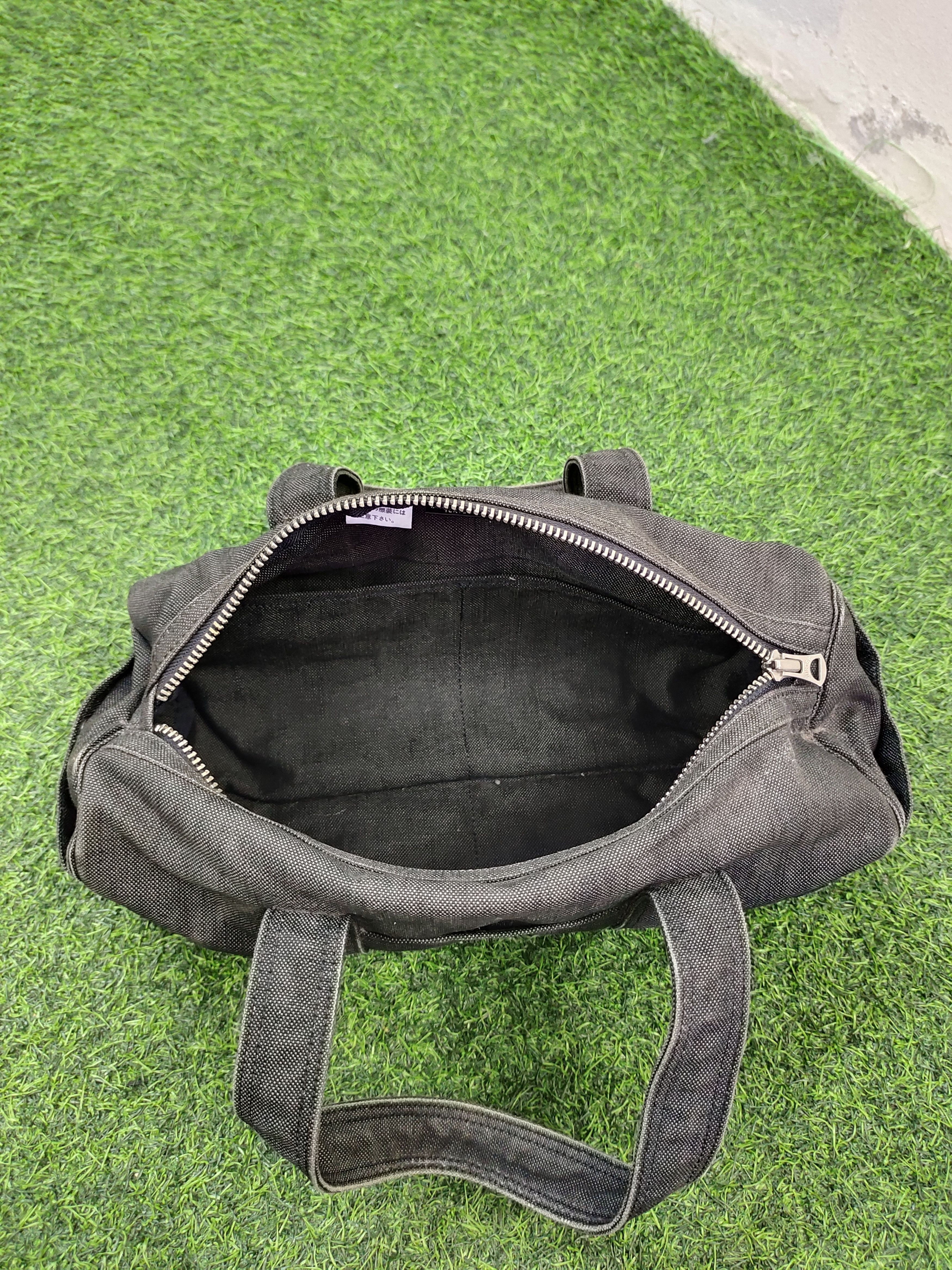 Porter Vintage Porter Japan Black Faded Canvas Small Boston Bag Size ONE SIZE - 15 Thumbnail
