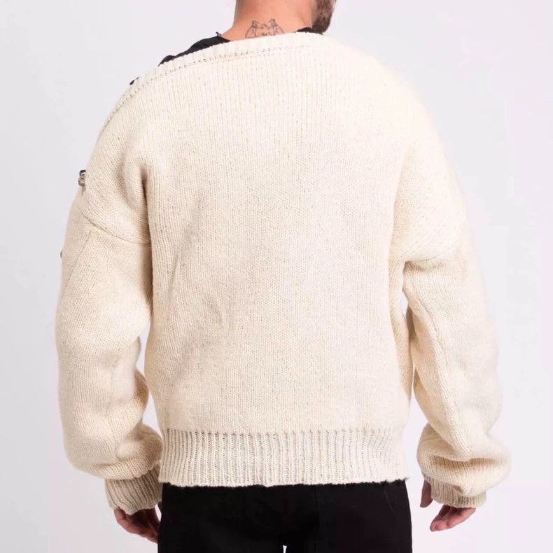 Raf Simons Raf Simons 18ss asymmetrical sweater Size US M / EU 48-50 / 2 - 3 Thumbnail