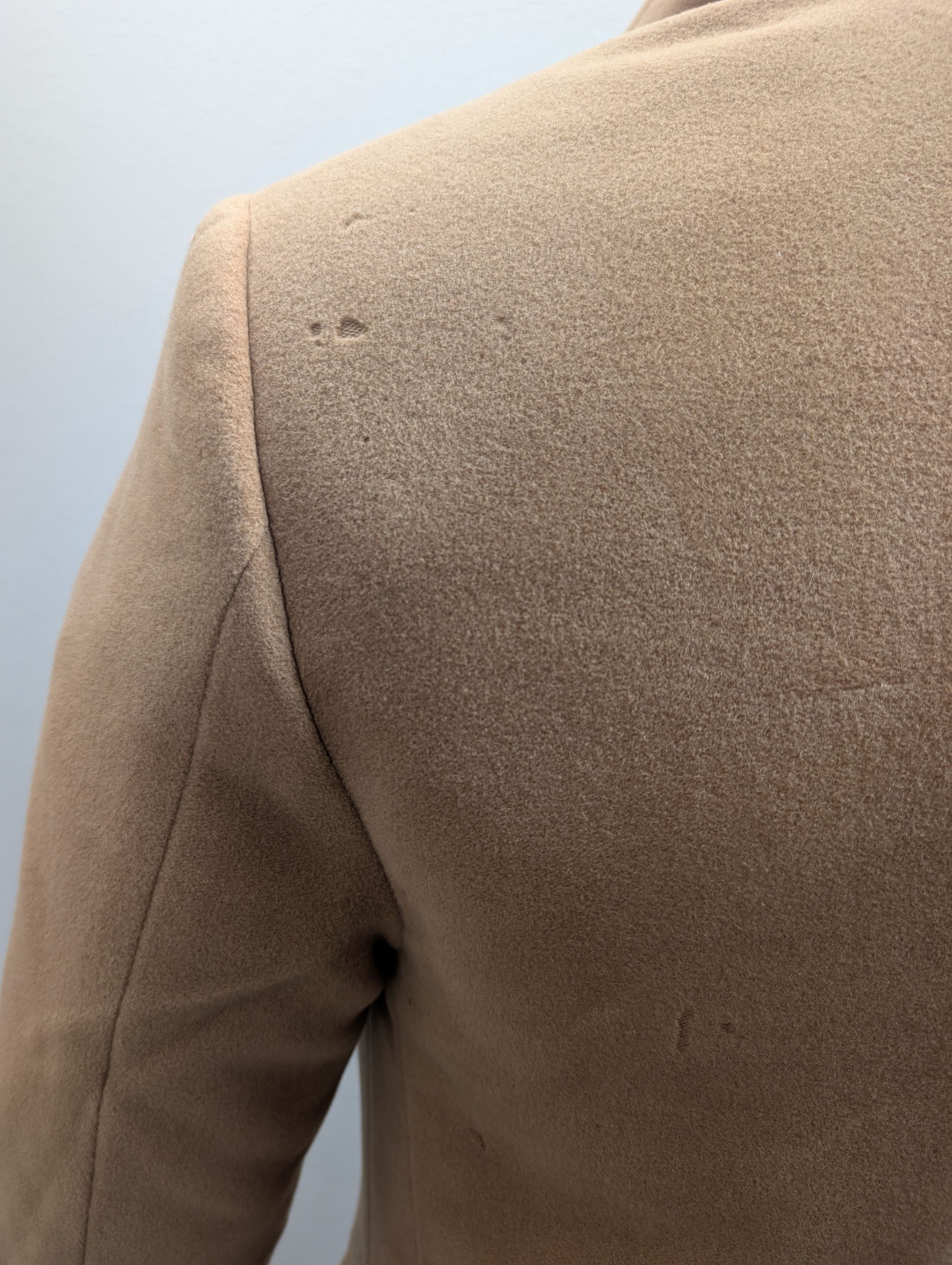 Hermes Men's Hermès Angora Cashmere Double Breasted Coat Size US M / EU 48-50 / 2 - 14 Thumbnail